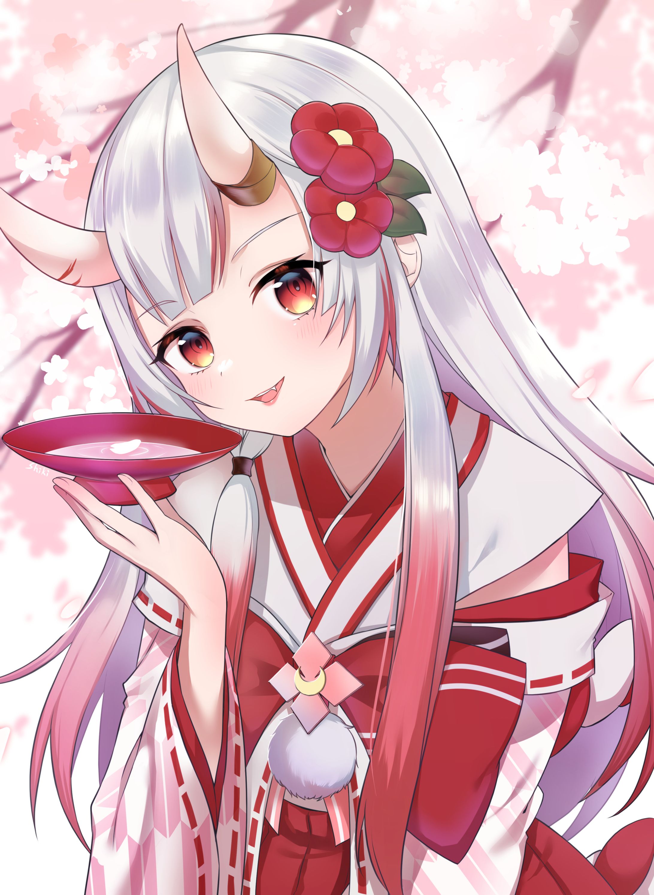 1枚イラストFA「百鬼あやめさん」-1