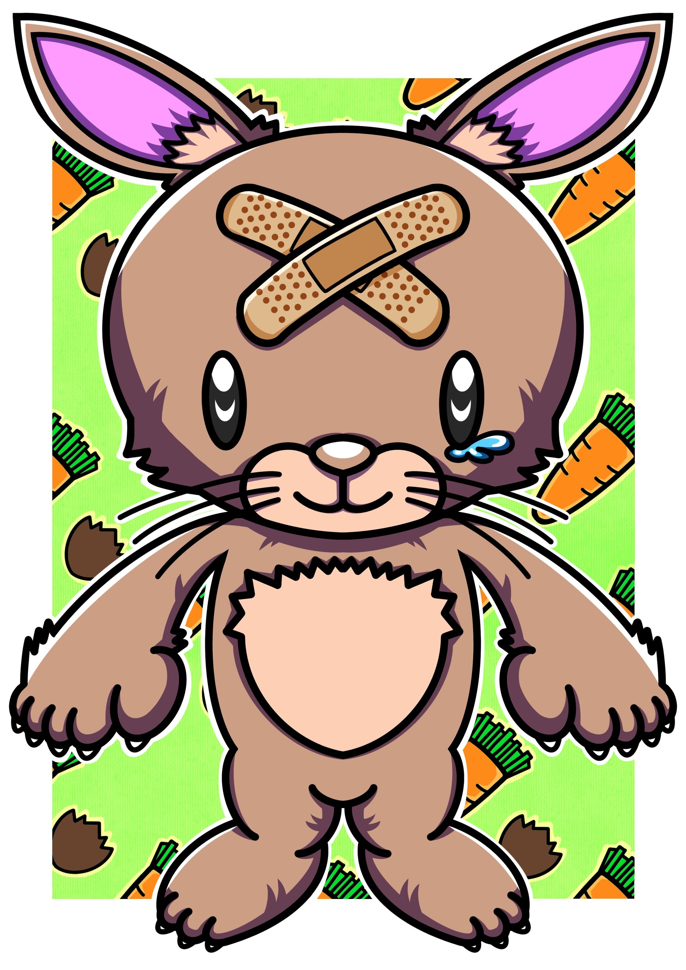 "Crying Rabbit"(no scar ver.)-1