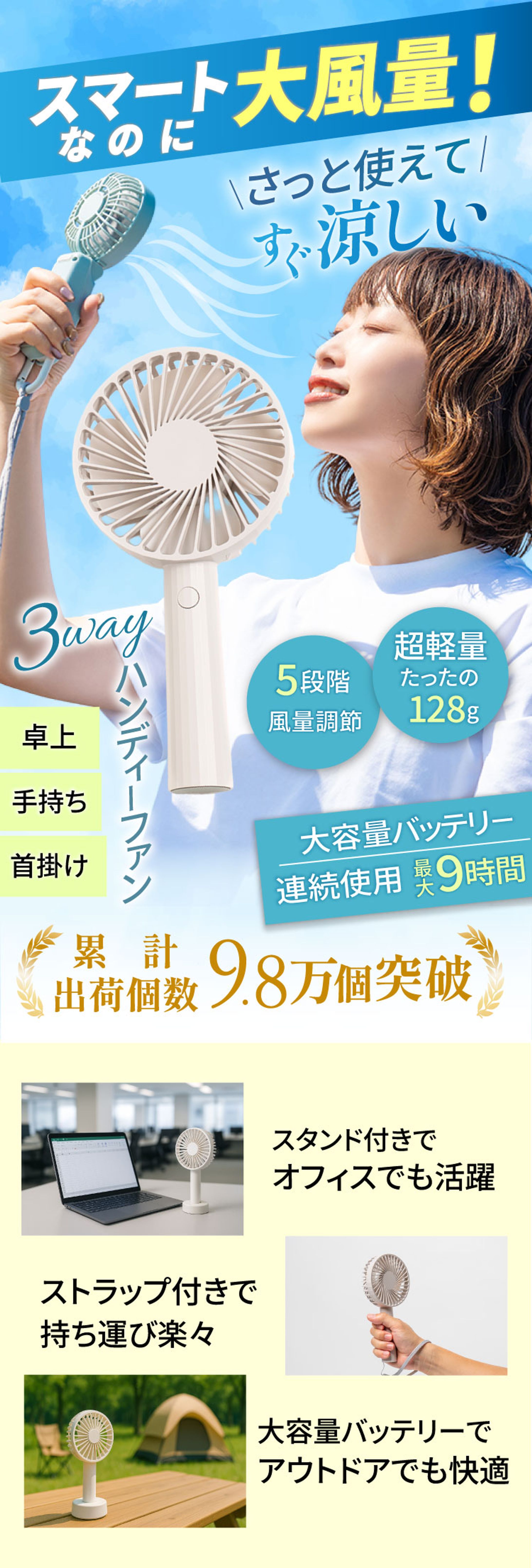ハンディーファン商品LP-1