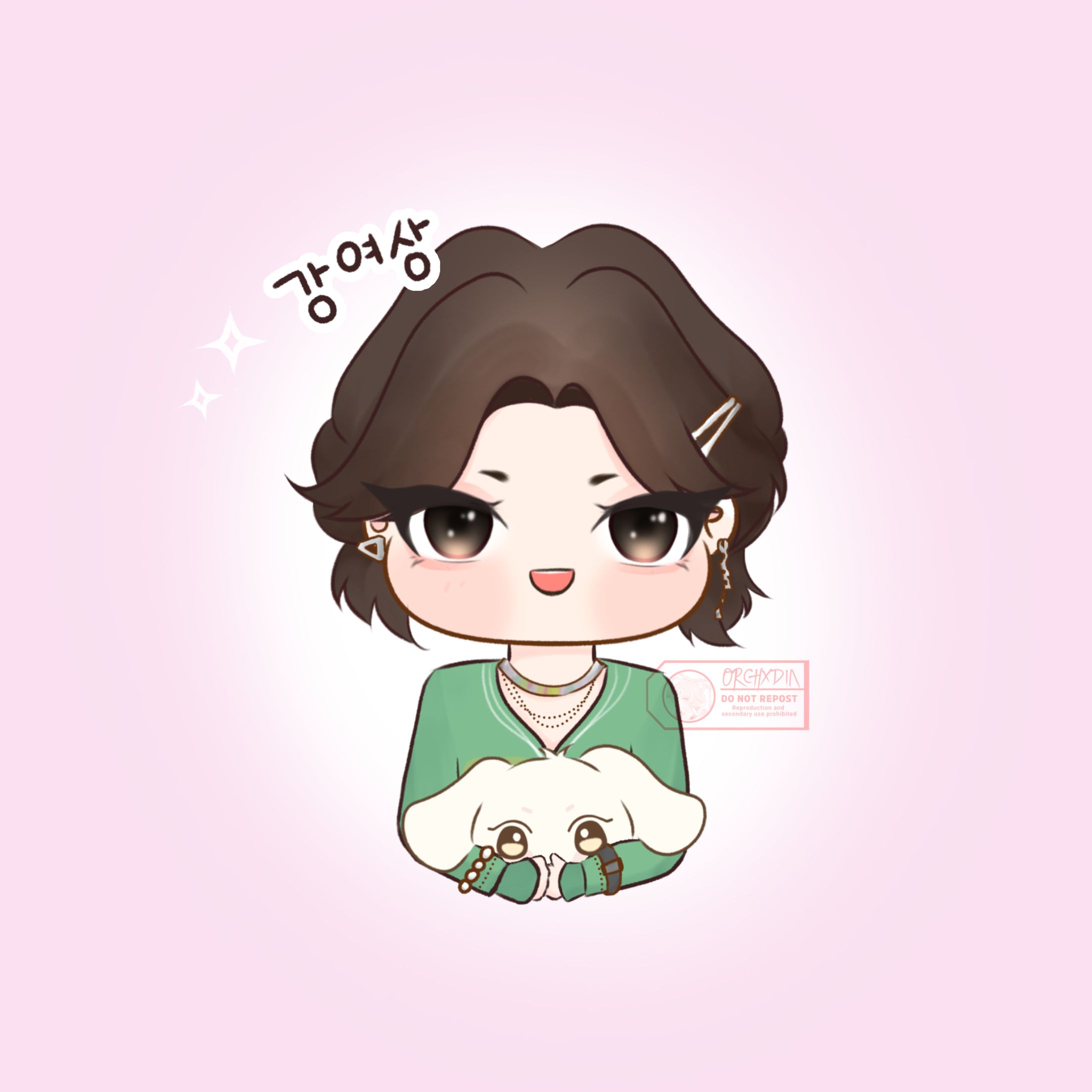 CHIBI simple render Style-1