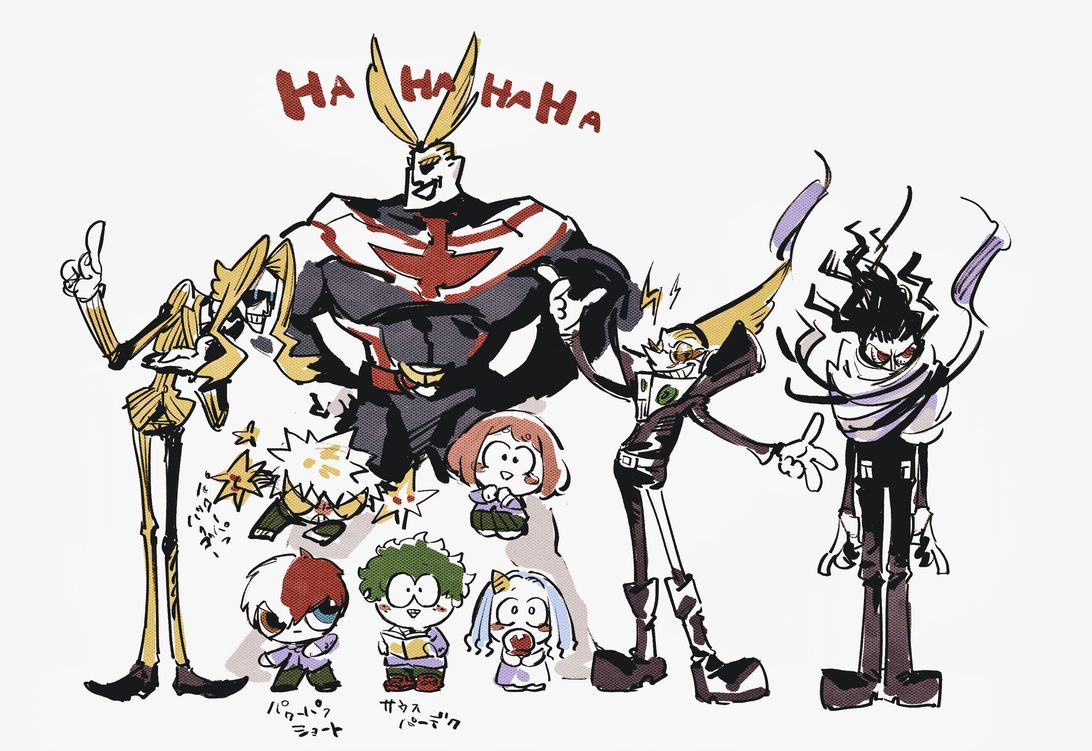 コミック調イラスト参考