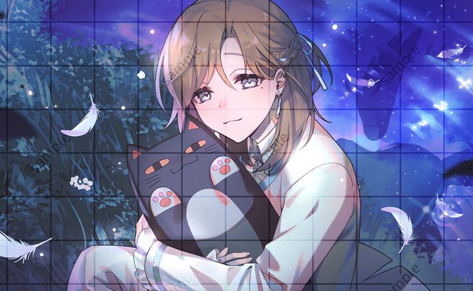 応援広告イラスト