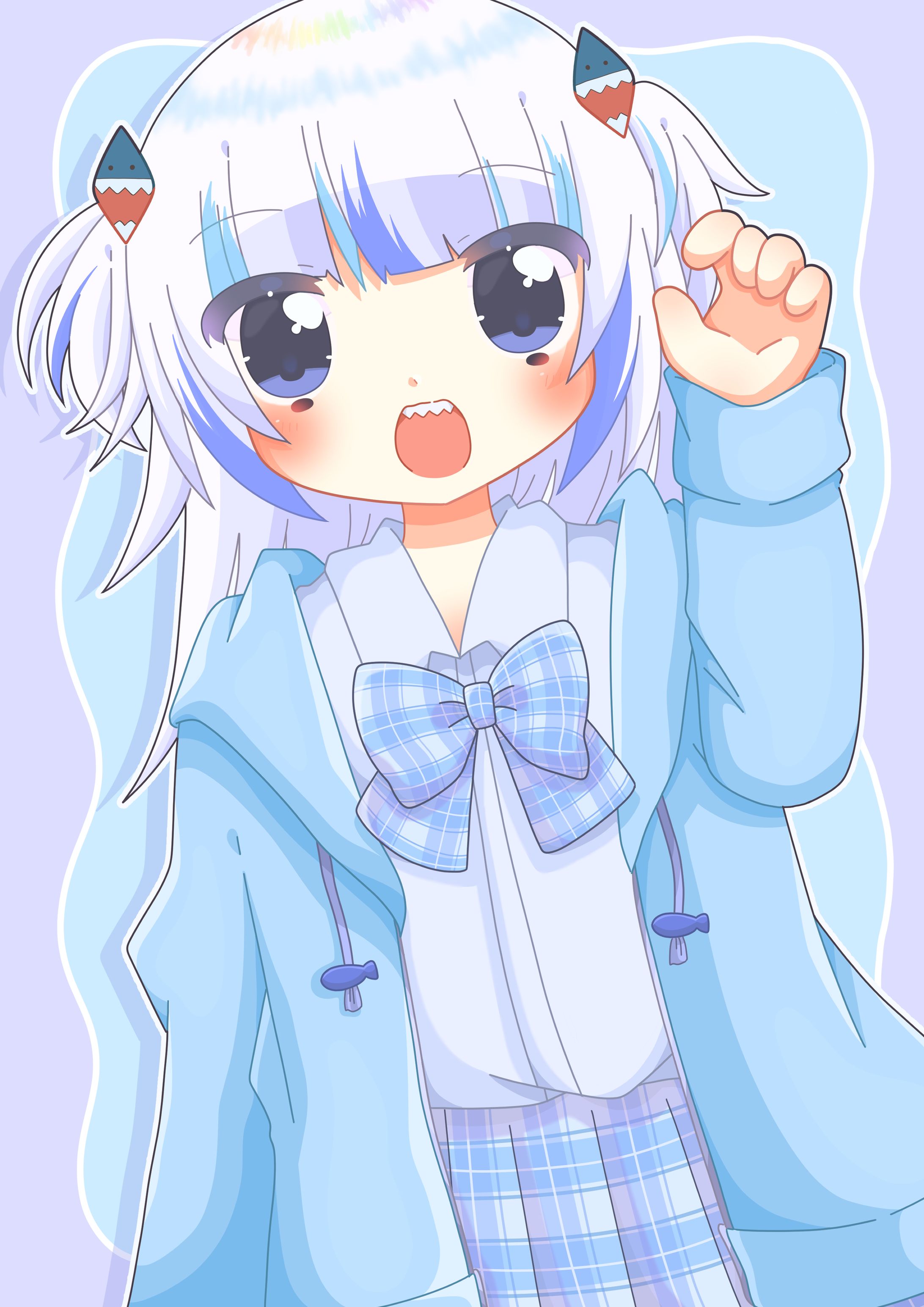 【2次創作(ﾎﾛﾗｲﾌﾞ)】がうる・ぐらちゃん-1