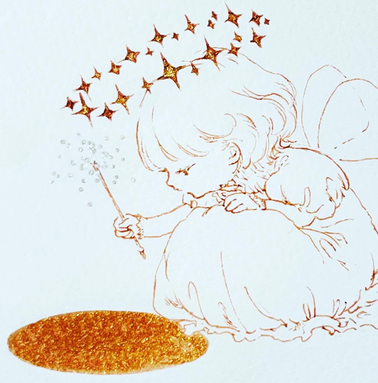 手描きイラスト オリジナルイラスト 【アリスちゃん】の通販 by