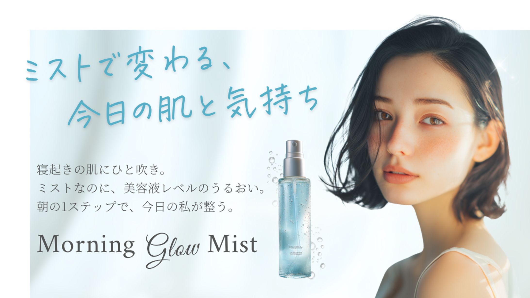 【バナー】Morning Glow Mist 美容液ミスト（朝用スキンケア）-1