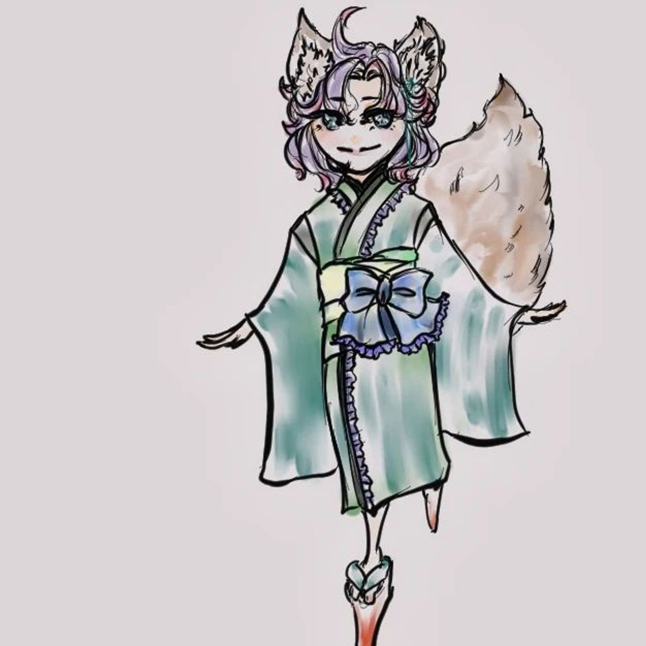 20220120.手癖らくがき。#ごりごりごりっと芯減らし訓練 #originalcharacter　#ARTISULd16pro #clipstudiopaintpro #一次創作 
#amateurillustration #digitalillustration-1