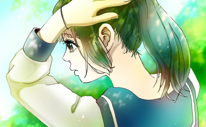 「初夏」

#エンジョイアオハル展featバンタン
#KEIVIコンテスト #軽美術部 #artgram #イラスト #イラストレーション #イラストレーター #絵 #illustgram #illustration #illust #かわいい #イラスト好きな人と繋がりたい #イラストグラム #軽美術部のみんなでフォローし合おう #絵描きさんと繋がりたい #絵柄が好みって人にフォローされたい #art #artwork #일러스트　#制服 #女の子 #jkブランド  #ポニーテール #lantanation #irodoricampus #anipiccom #anipraillustration #kurita_irasuto #cmykギャラリー