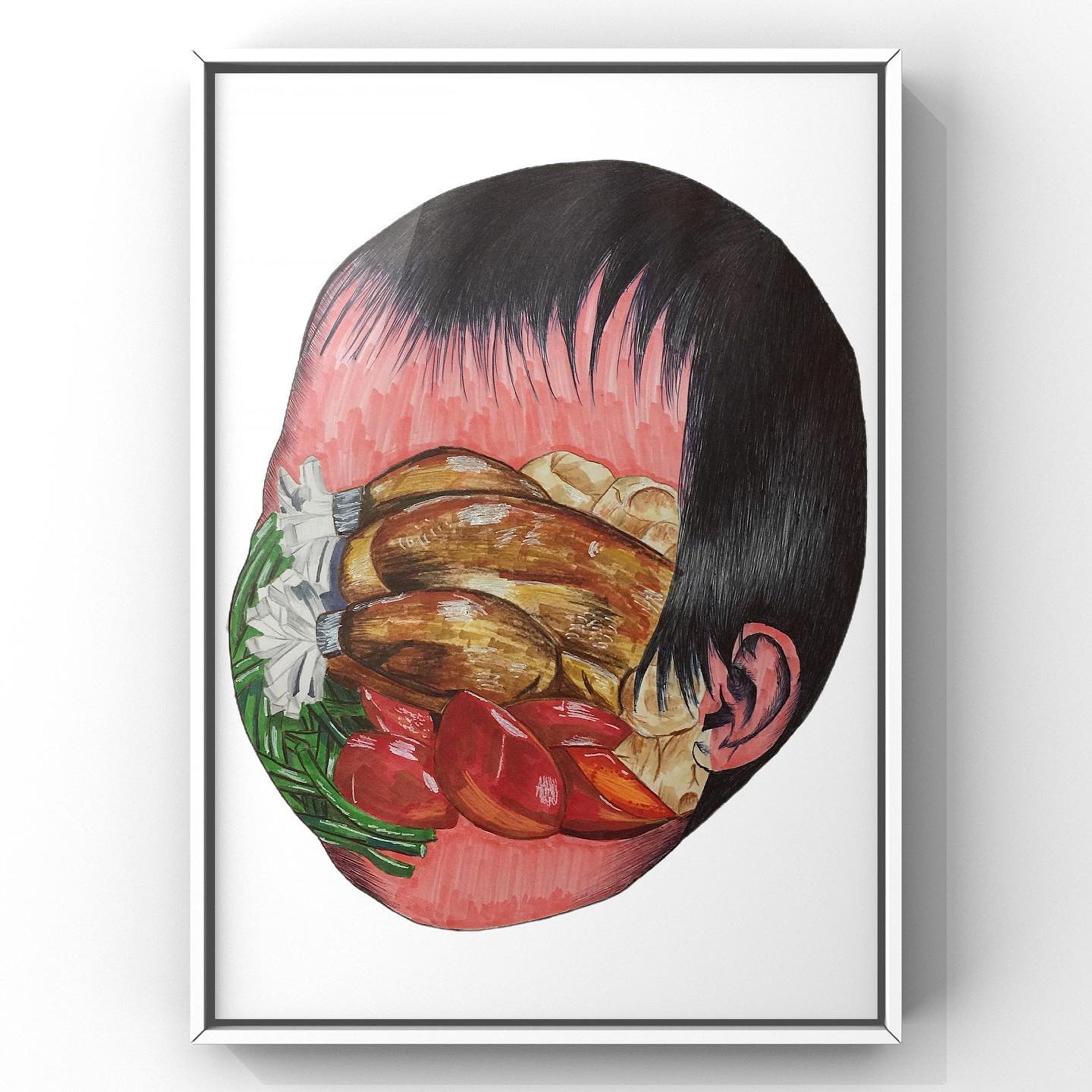 Ballpoint pen drawing
ホロホロしないチキンの絵

ある程度仲良くなったら会話で近況を知らせたりしたいが
SNSは誤解を招く...

BASE
https://moriokasachi.theshop.jp/

 #suzuri 
https://suzuri.jp/hagoromomikio

#絵
#drawing
#art
#イラスト
#illustration
#surrealism
#アート
#絵描き
#artist
#artwork
#ボールペン画
#moriokasachi
#モリオカサチ
#BASE
#instagramart 
#instagramartist 
#painting
#originalart
#arte
#arts
#artsy 
#artstagram
#artistsoninstagram
#draw
#gallery
#hagoromomikio
#羽衣三木夫-1