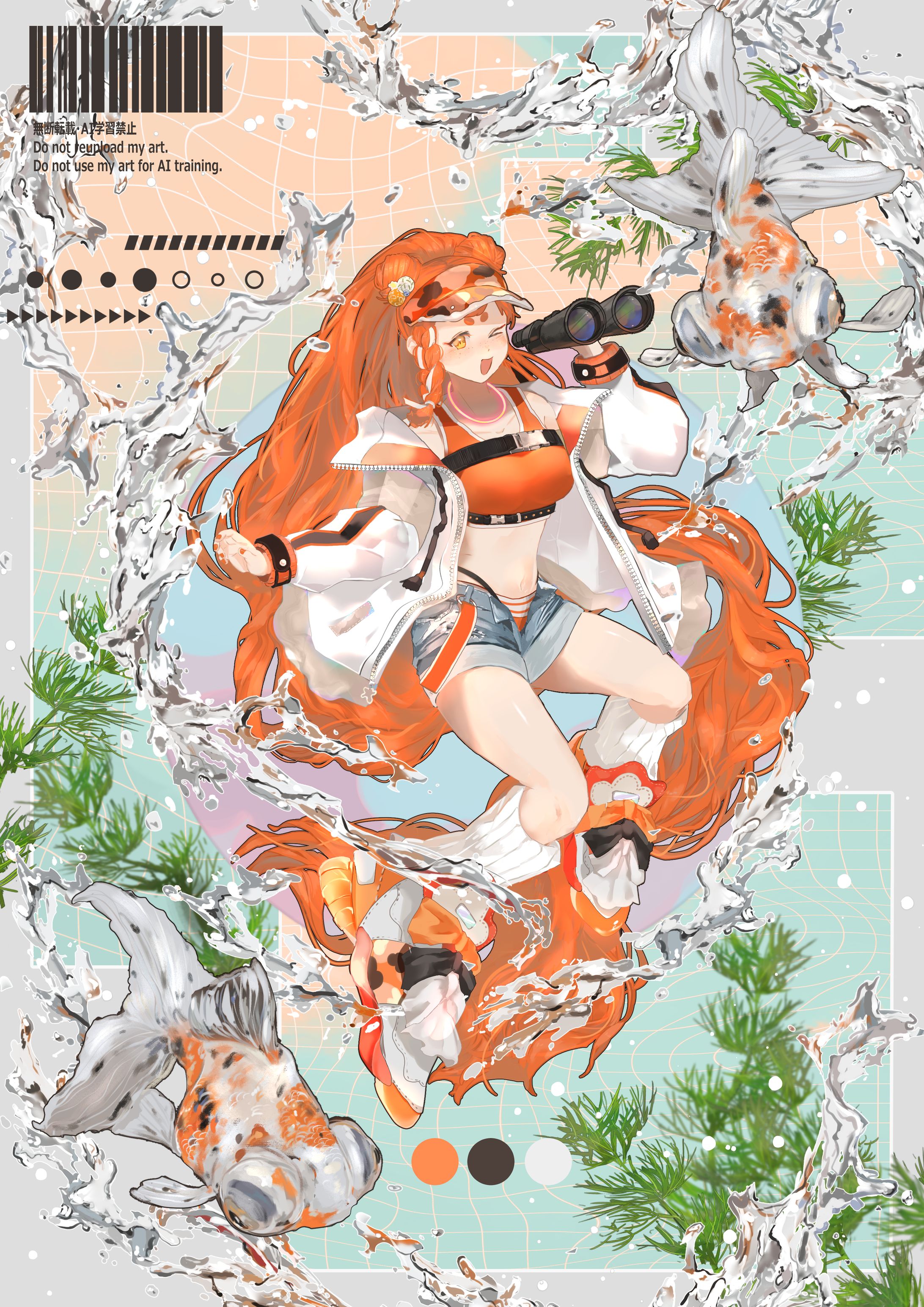 出目金ちゃん／ディスプレイ-1