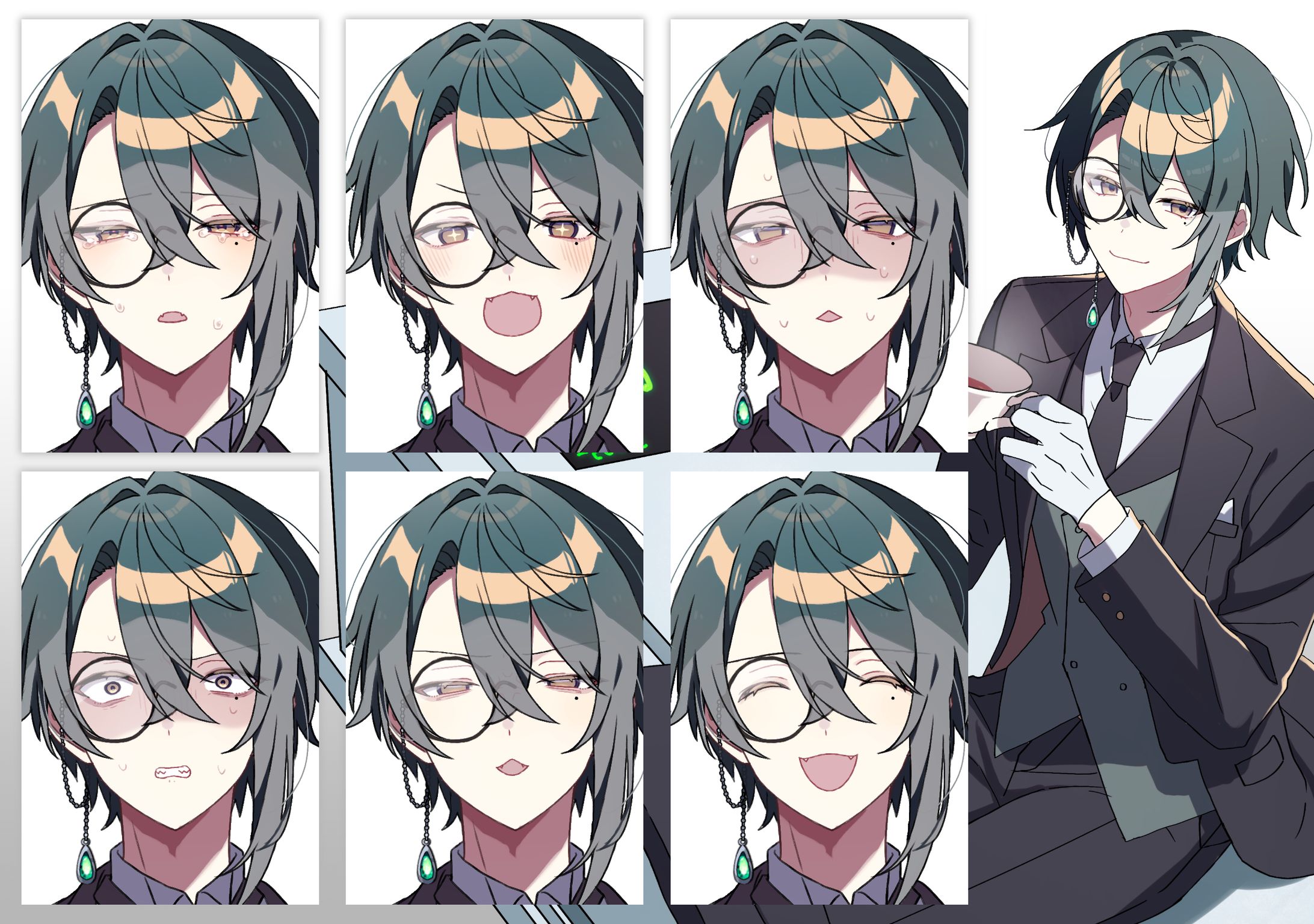 【趣味絵】TRPG立ち絵-1
