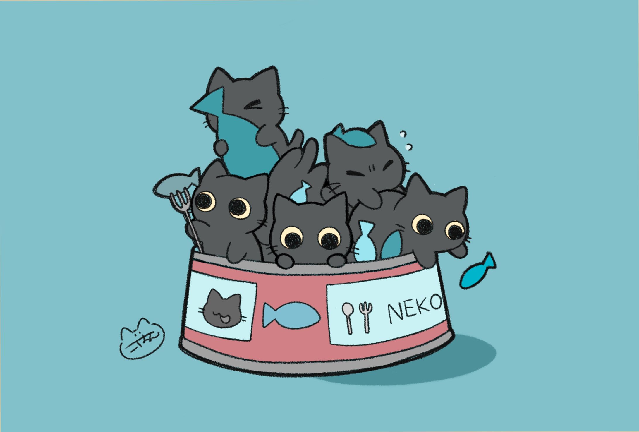 くろねこといっしょ🐈‍⬛-1