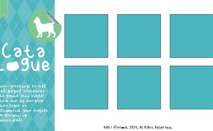Catalogs Template ; ayoin