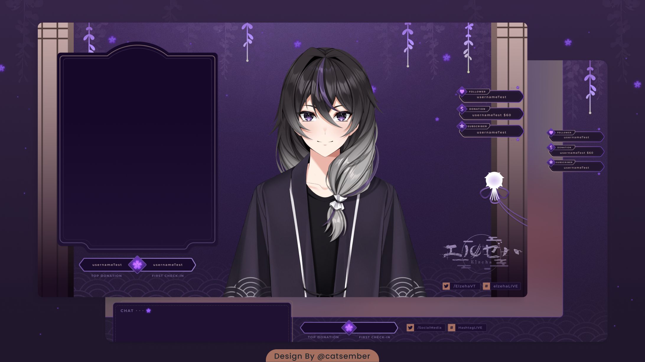 VTuber Overlays Design-1