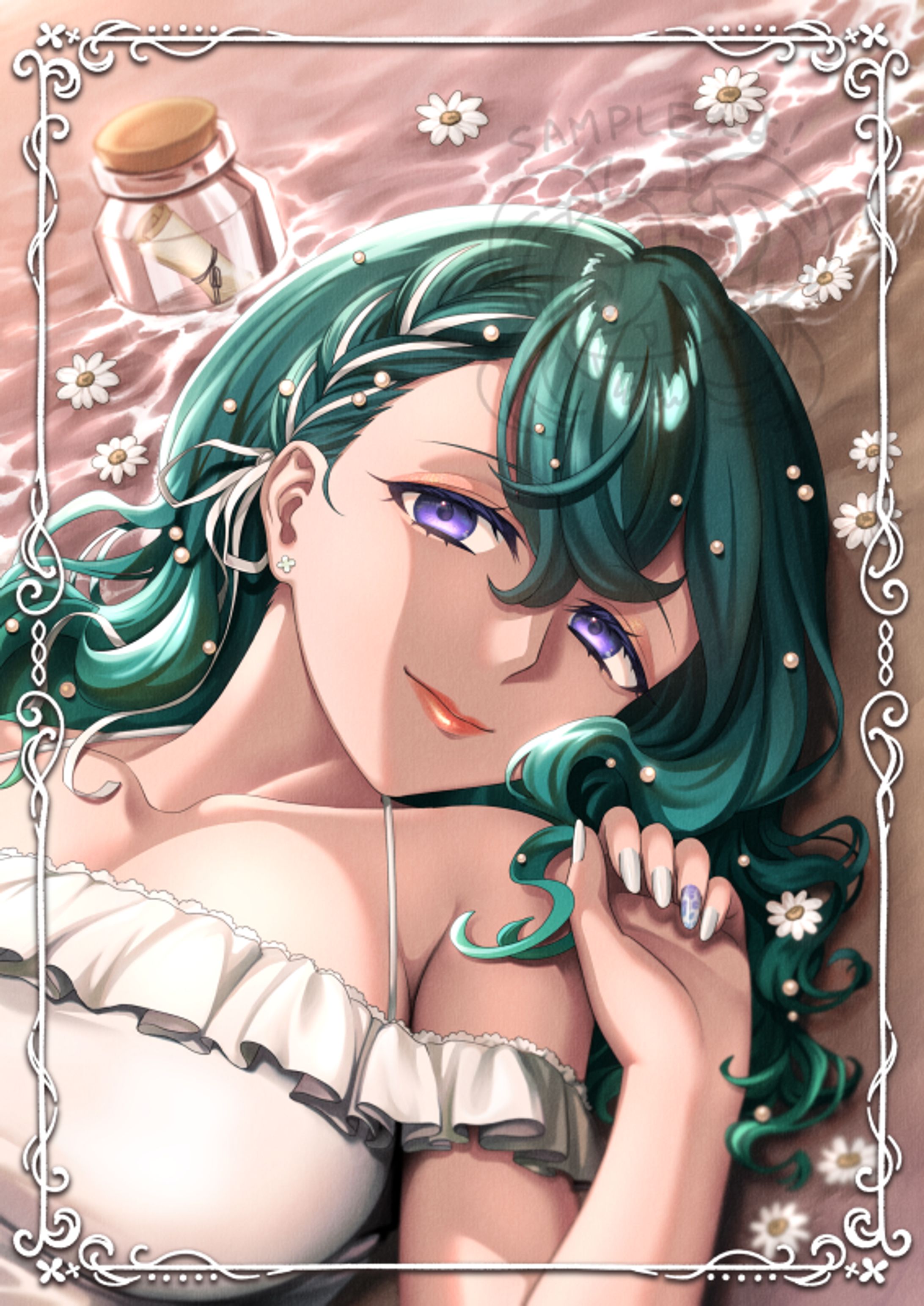 【Vtuber】咲海メイ 1周年記念イラスト-1