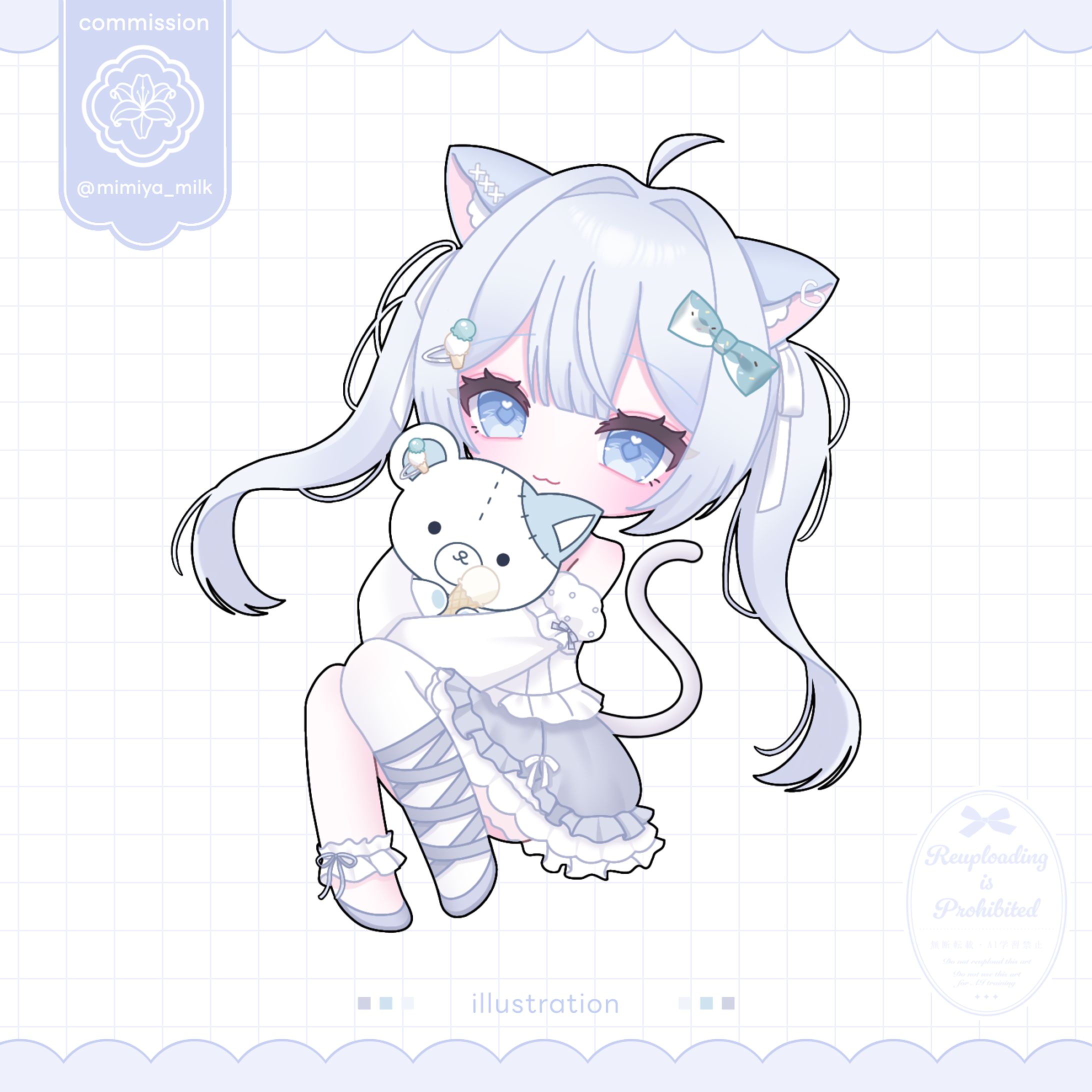 あいすみゆ様 デフォルメイラスト-1