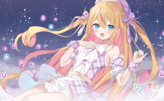 千鳥ひな様　歌ってみた動画イラスト