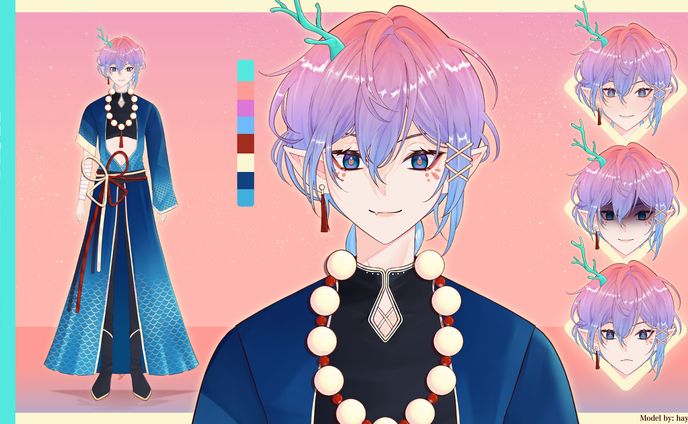 Hayren Ash VTuber Model