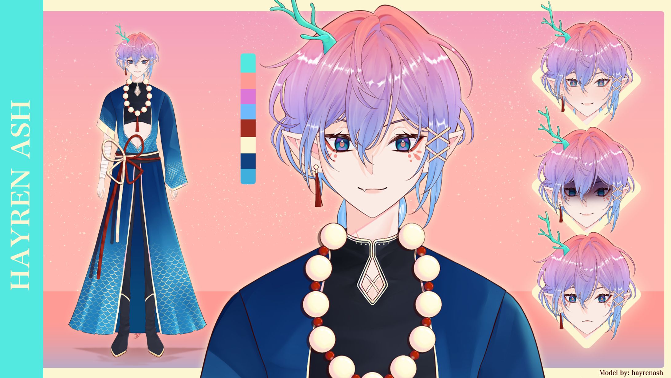 Hayren Ash VTuber Model-1