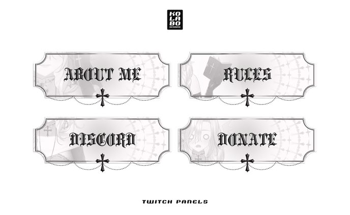Twitch Panels / Sist3rDracula