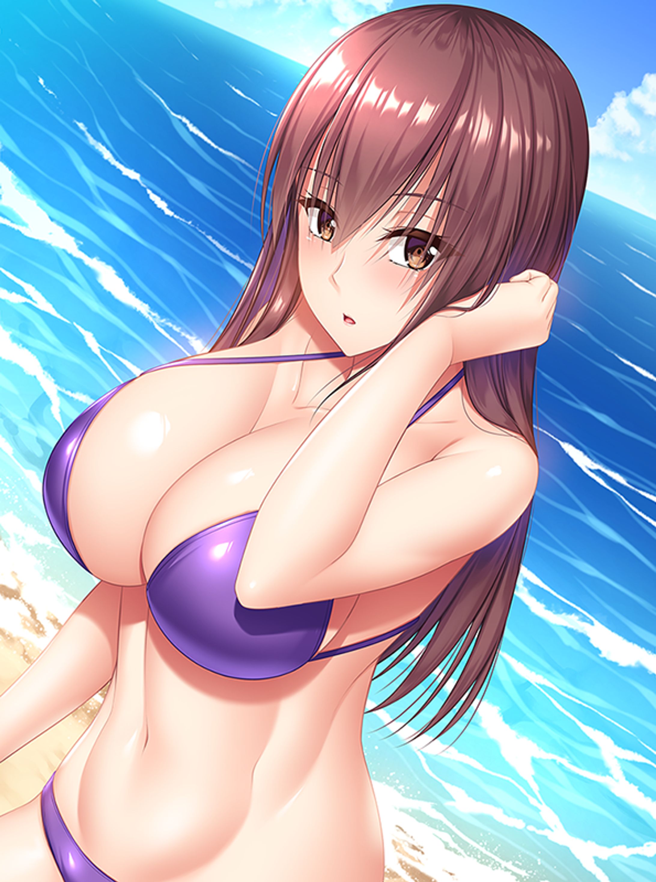 ビキニのお姉さん-1