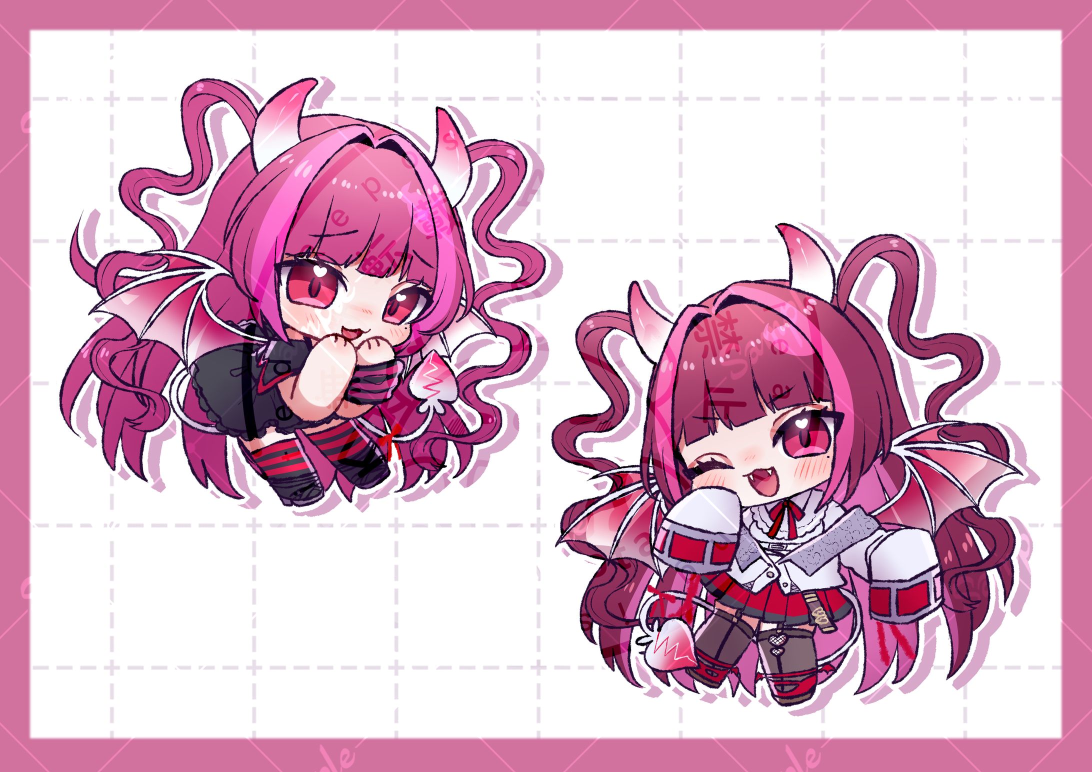 【お仕事】ラフミニキャラ-1