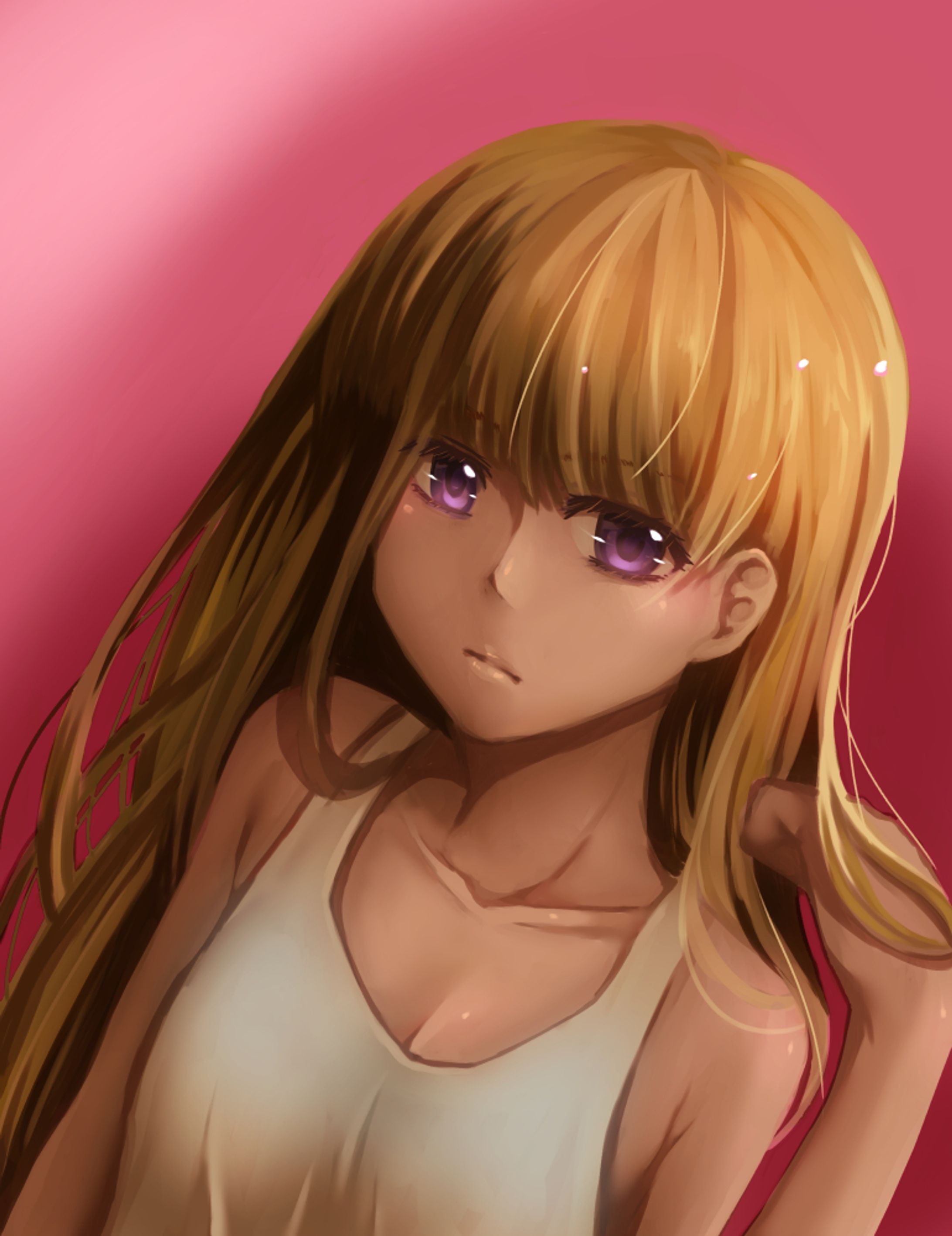 少女（厚塗り）-1