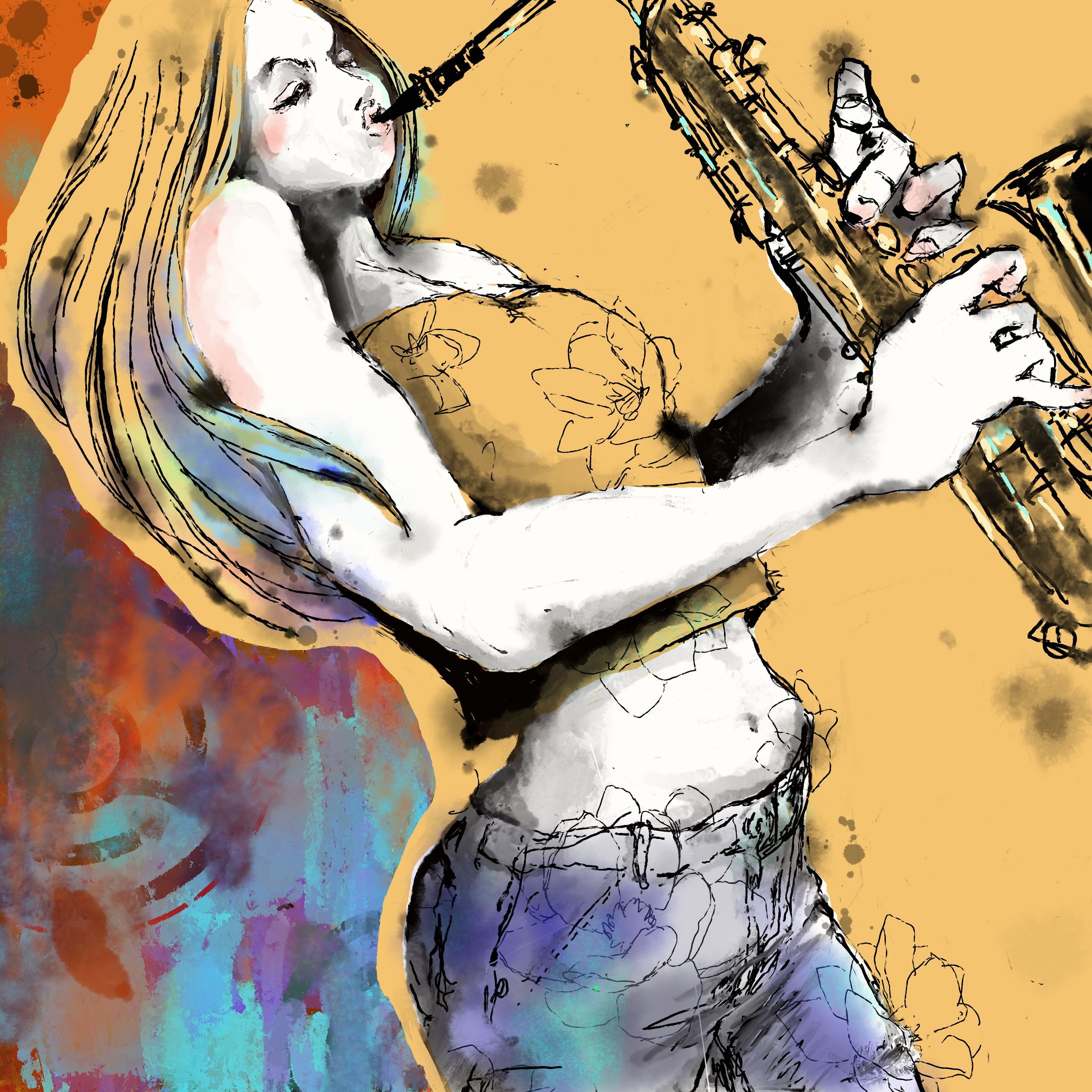Jazz Portrait Sax 001-1