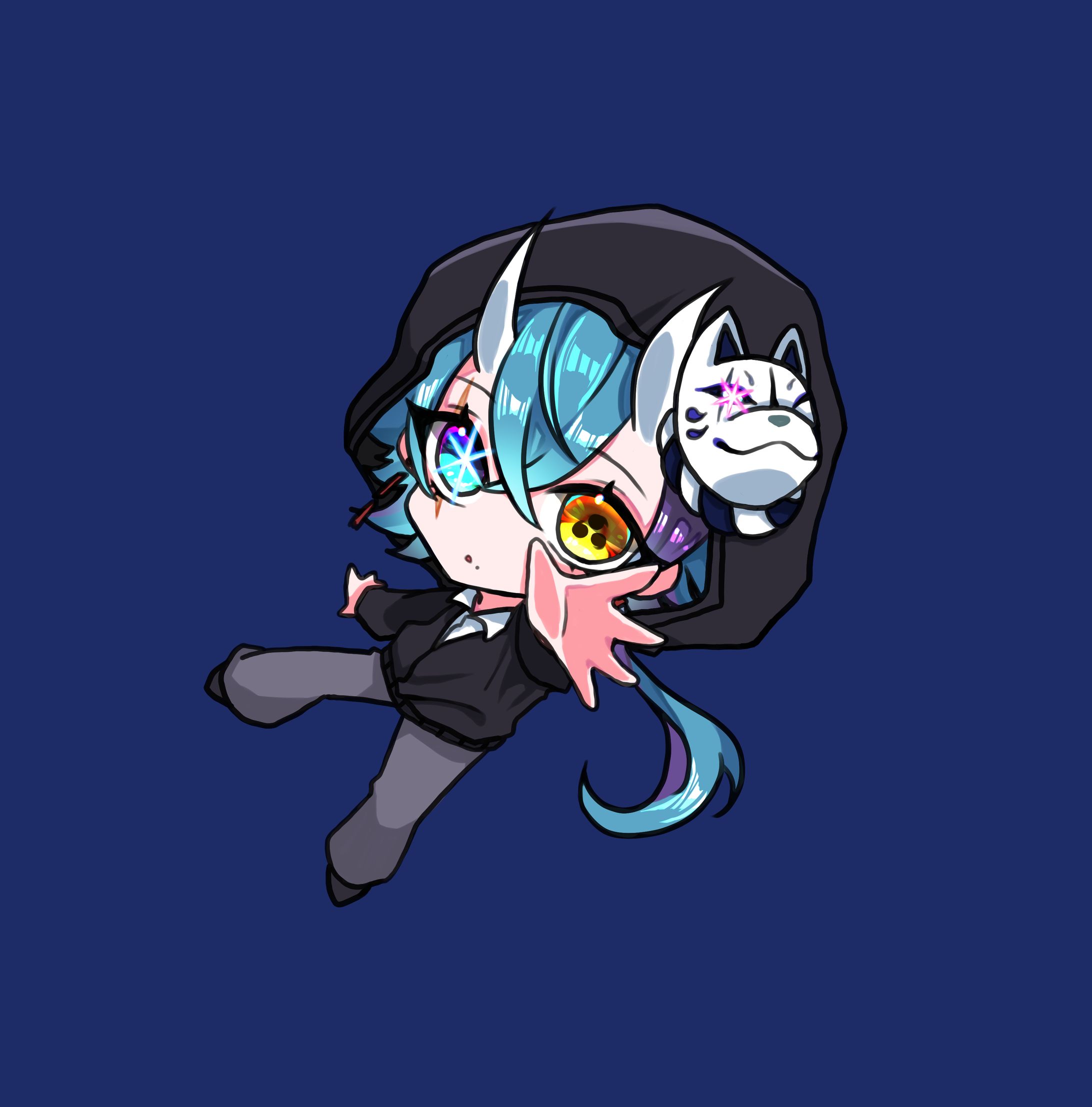 【御依頼】白金皐様 グッズイラスト-1