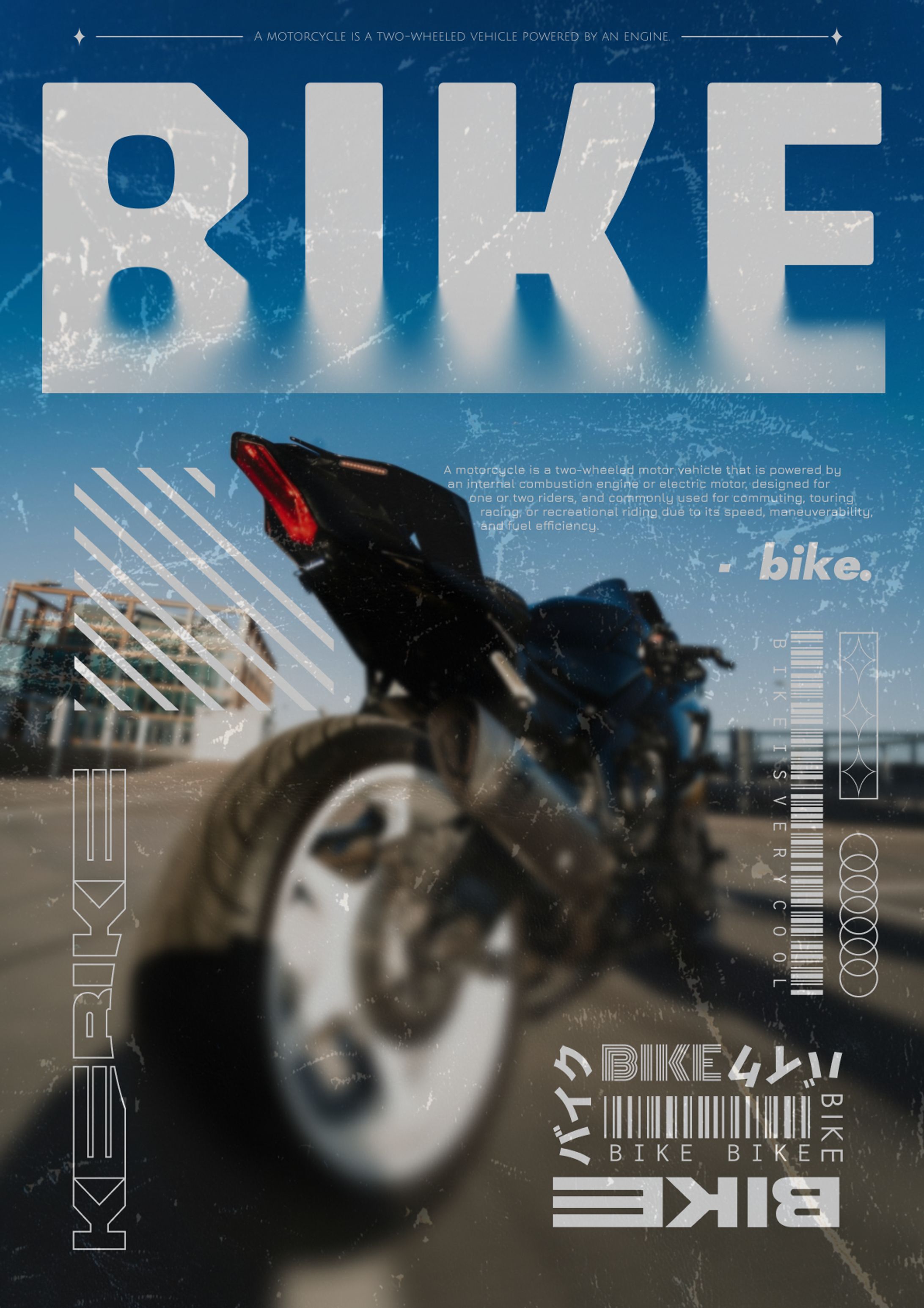 BIKE - Graphic Poster-1