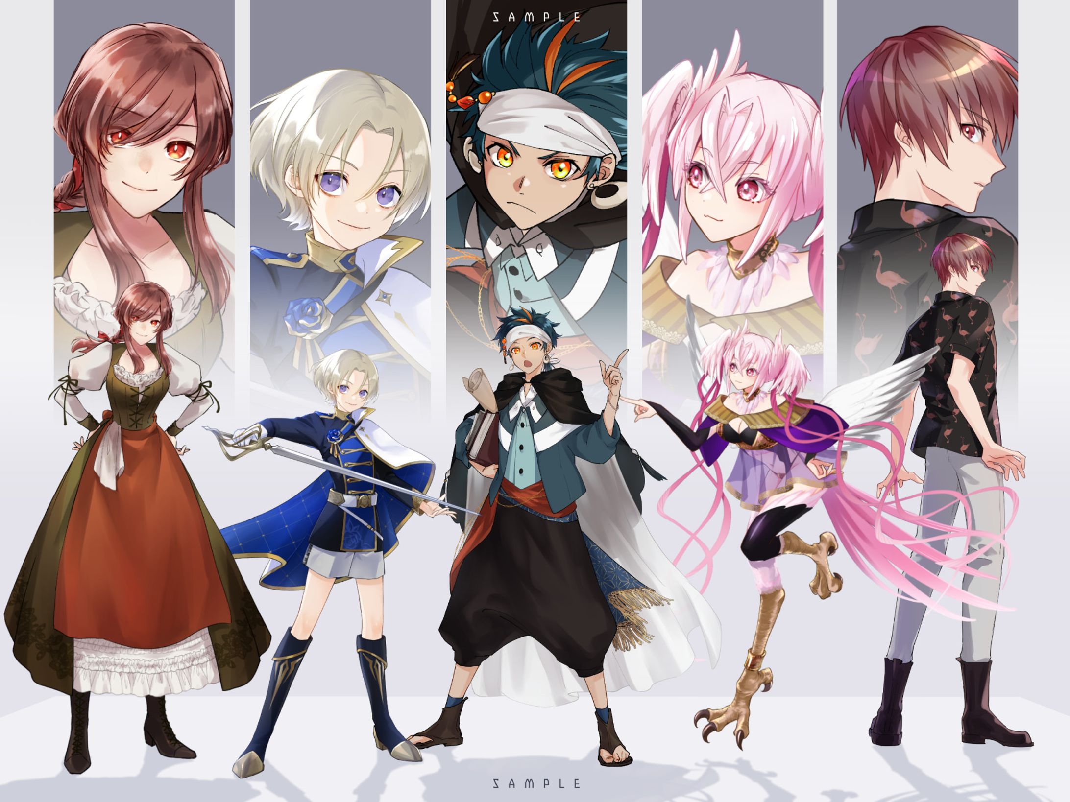 キャラクター立ち絵まとめ-1