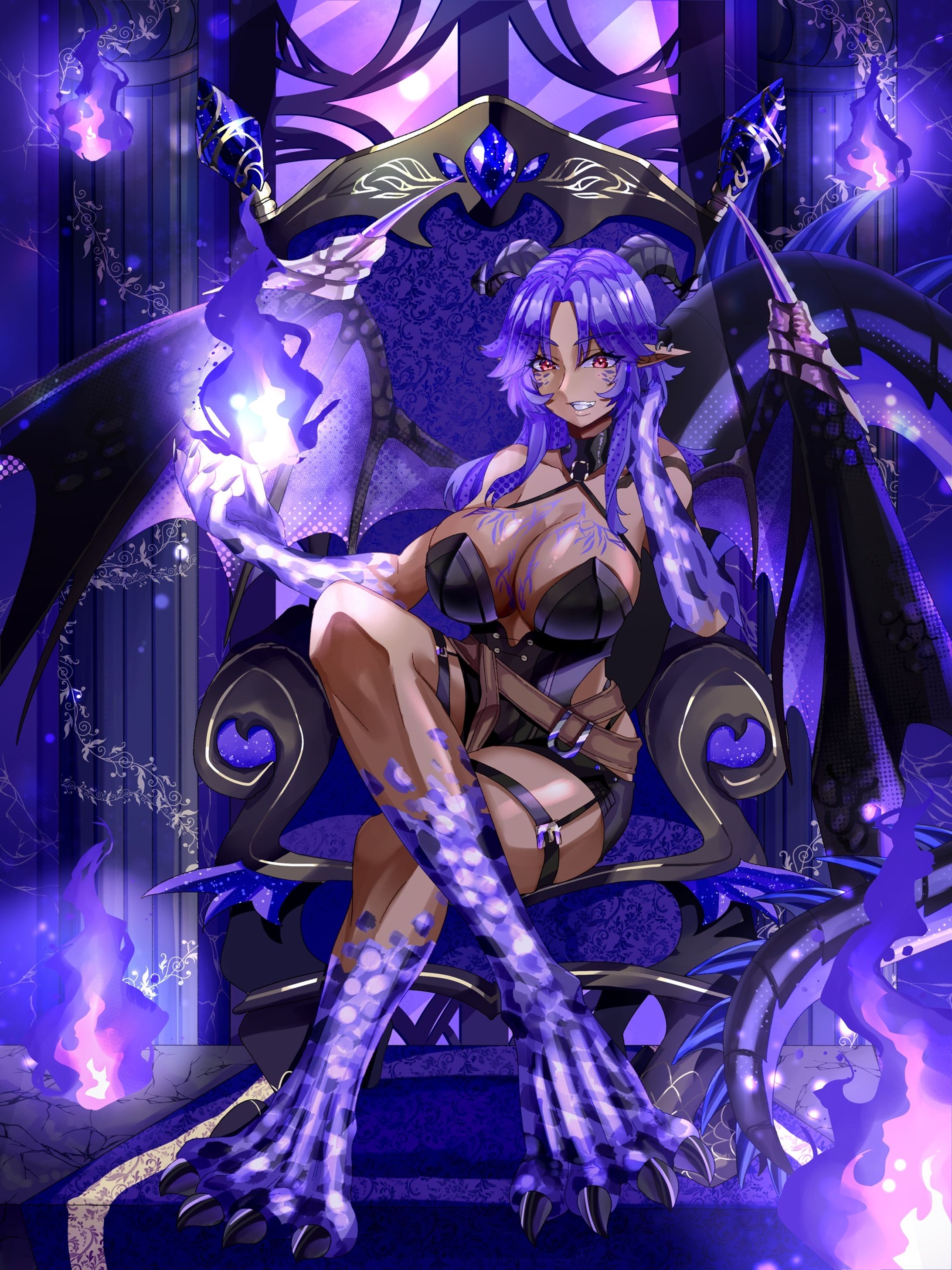 お仕事　個人Vtuber様プレゼントイラスト-1