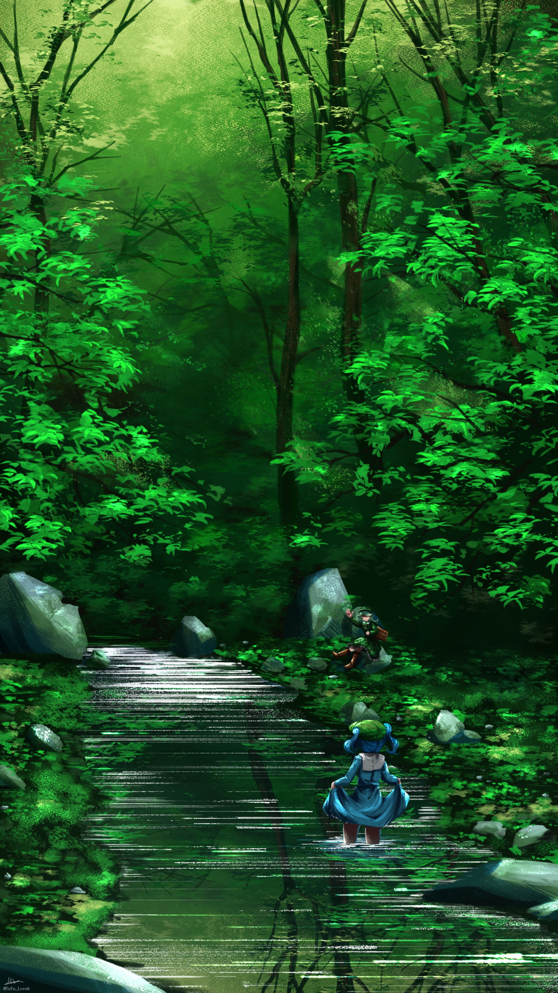 【東方Project】川と山が交わる場所-1
