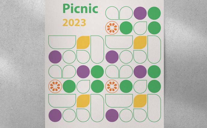 Vegan Picnic Poster