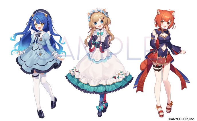 にじさんじ様　歌用イラスト