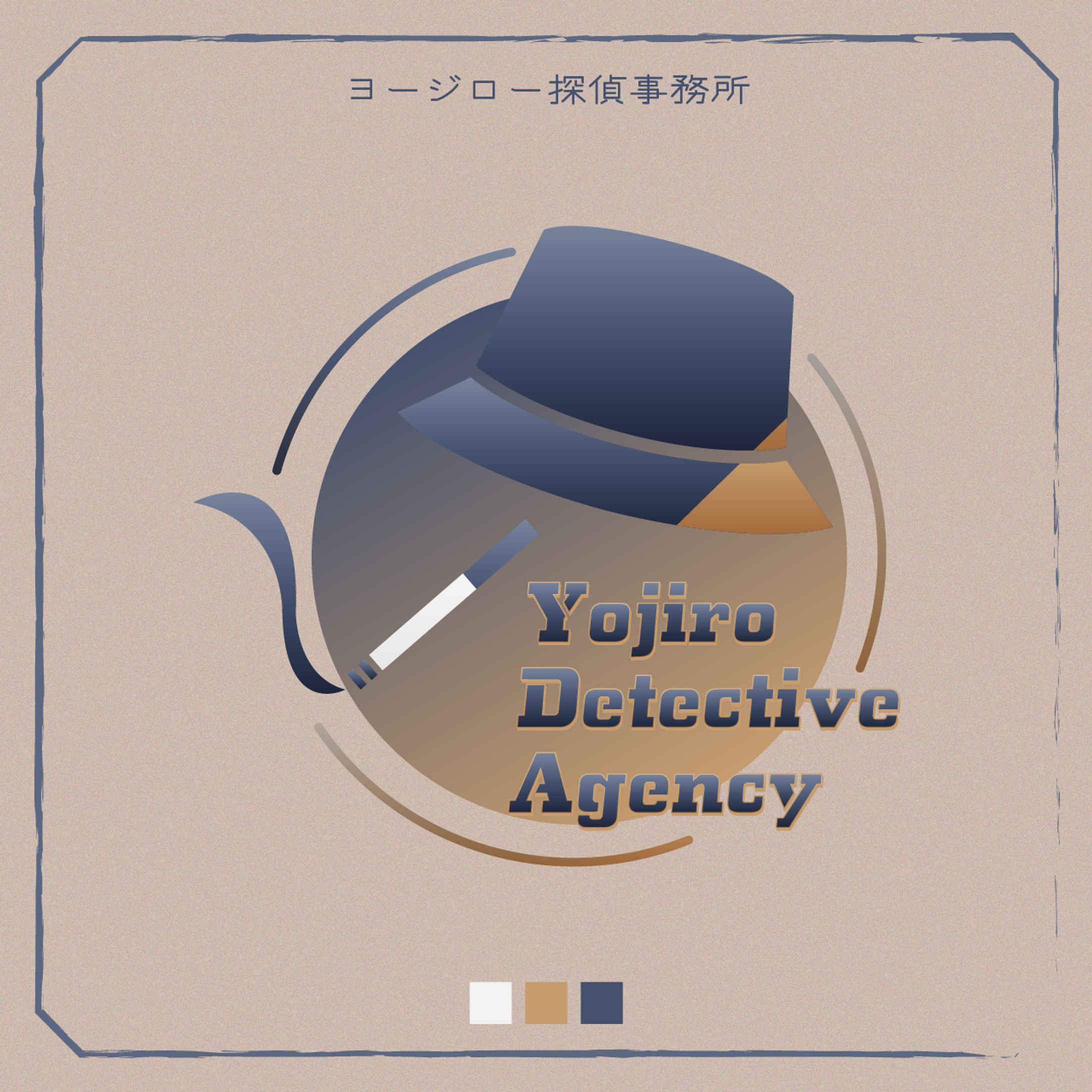Yojiro Detective Agency｜ストグラ｜ロゴ｜FA-1