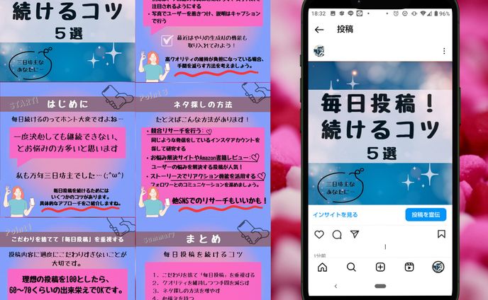 Instagramフィード投稿