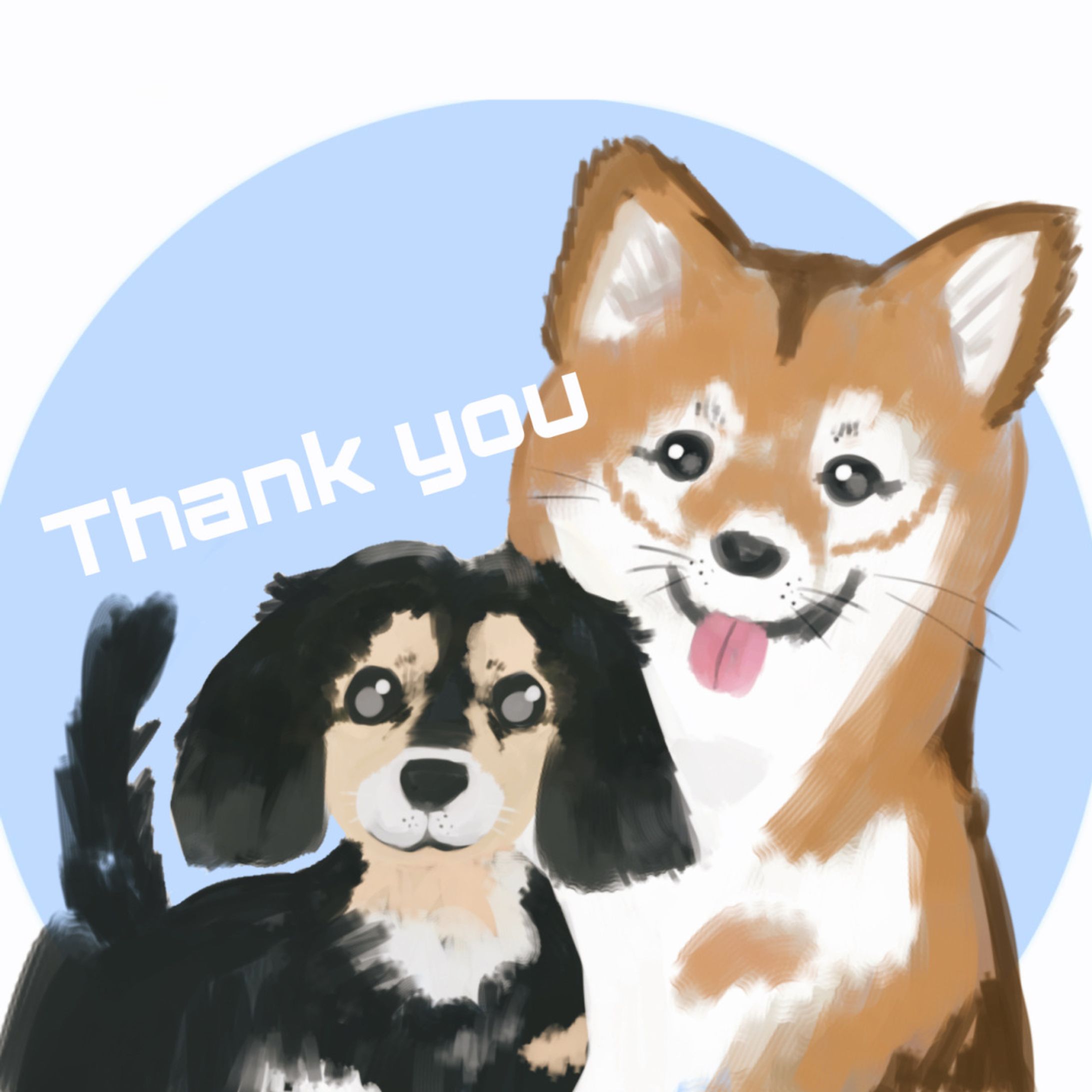 どうぶつ似顔絵　制作-1