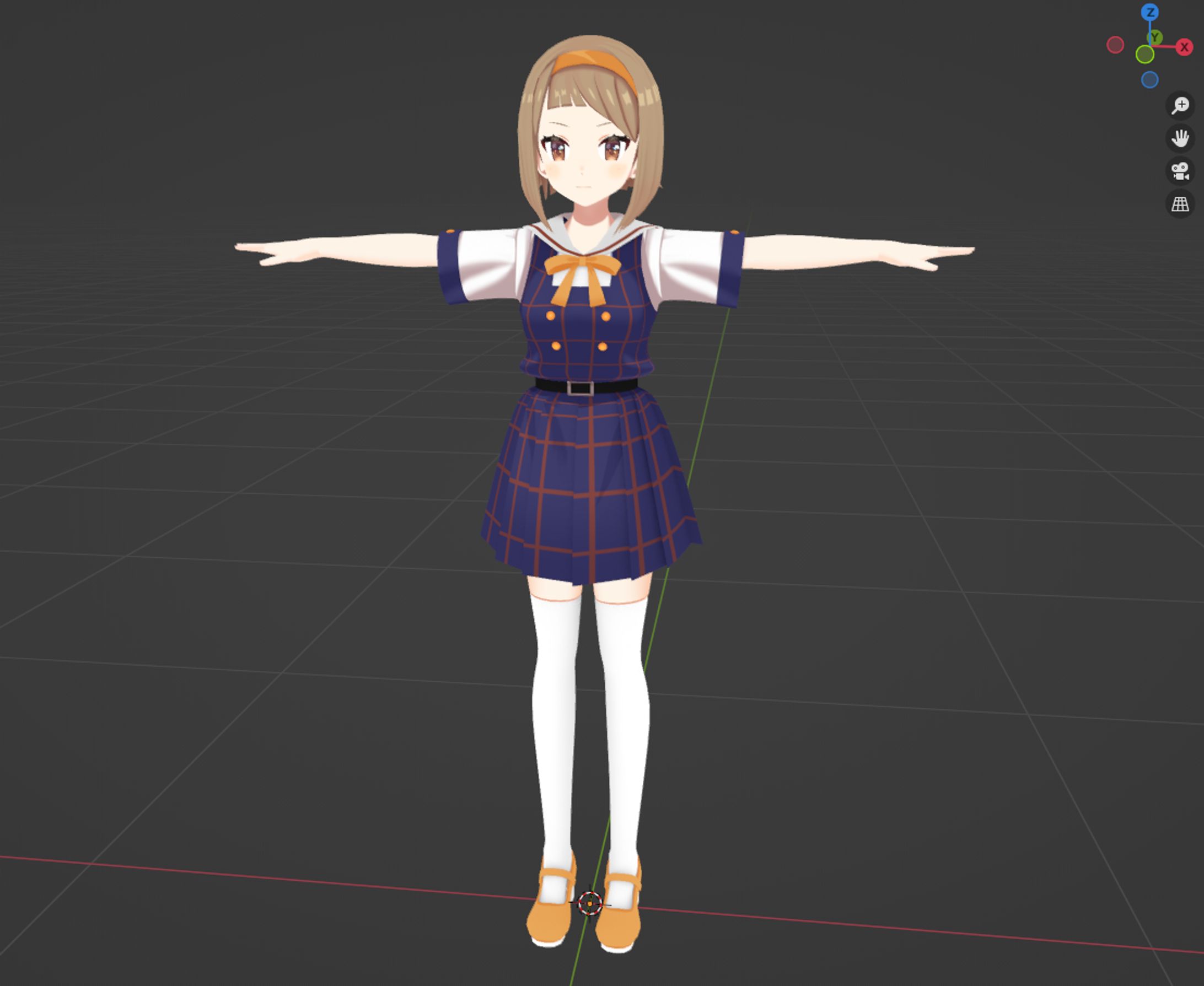 3Dキャラクターモデル-1