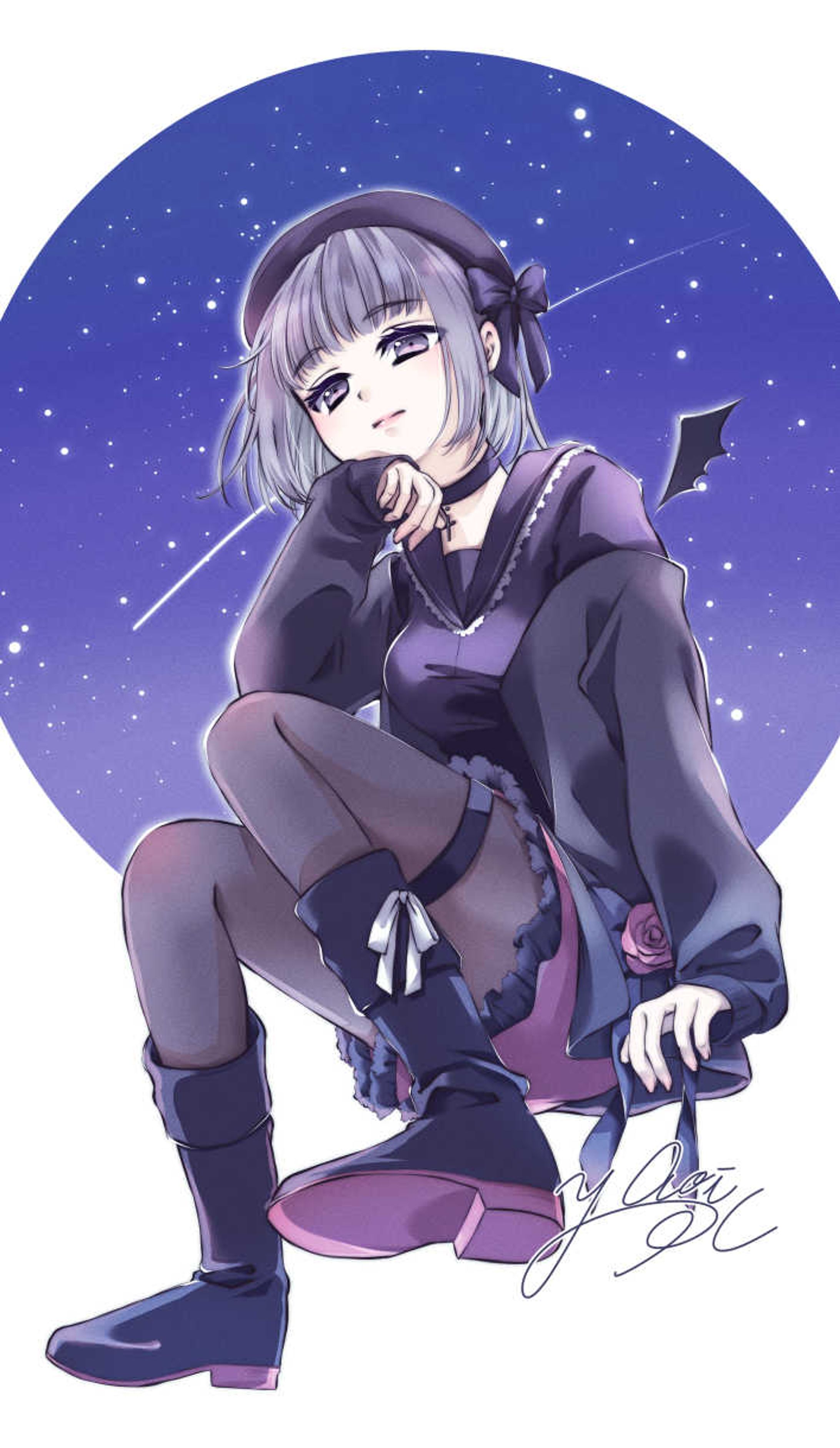 全身イラスト（シンプル背景）-1