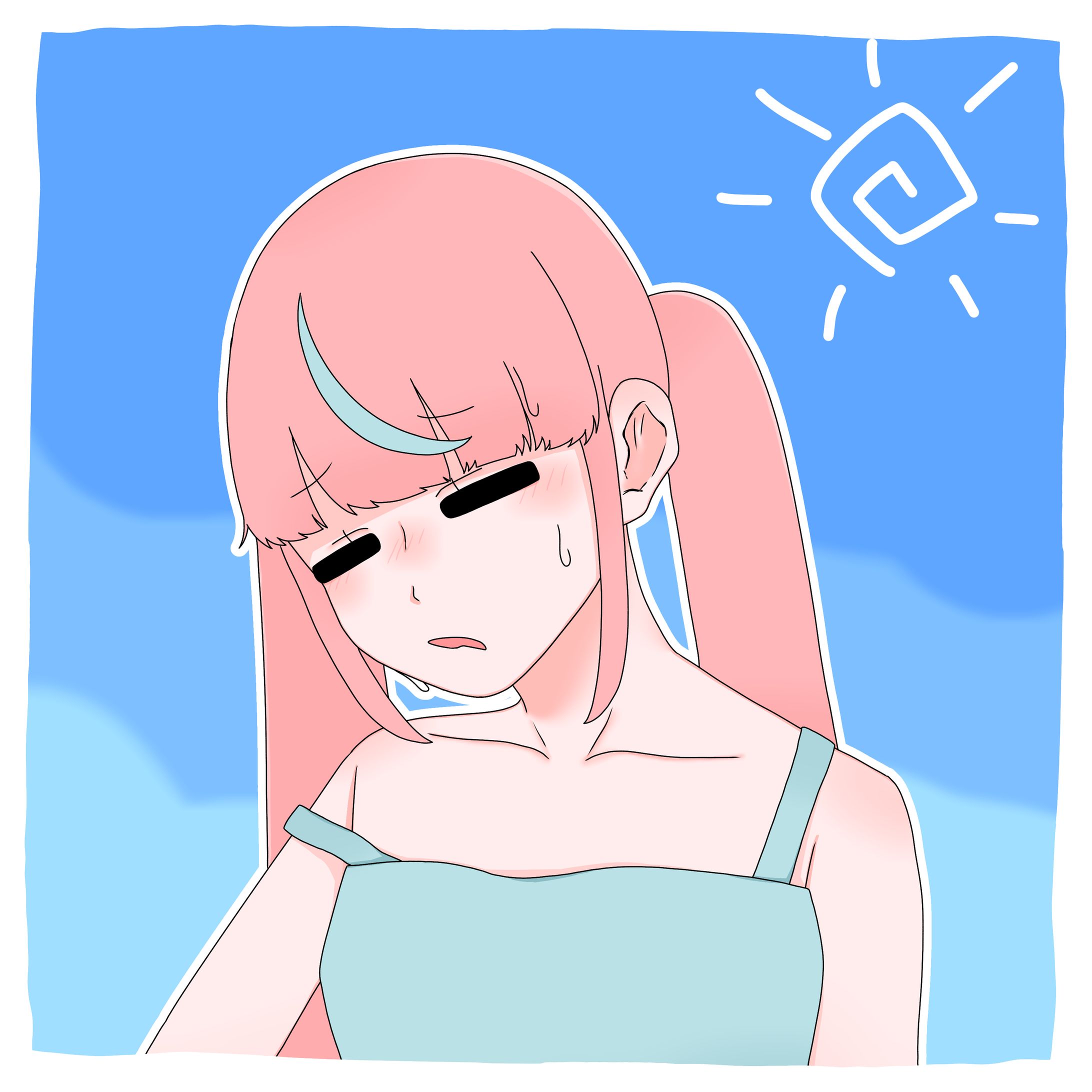 2025　暑がるイラスト③　量産-1