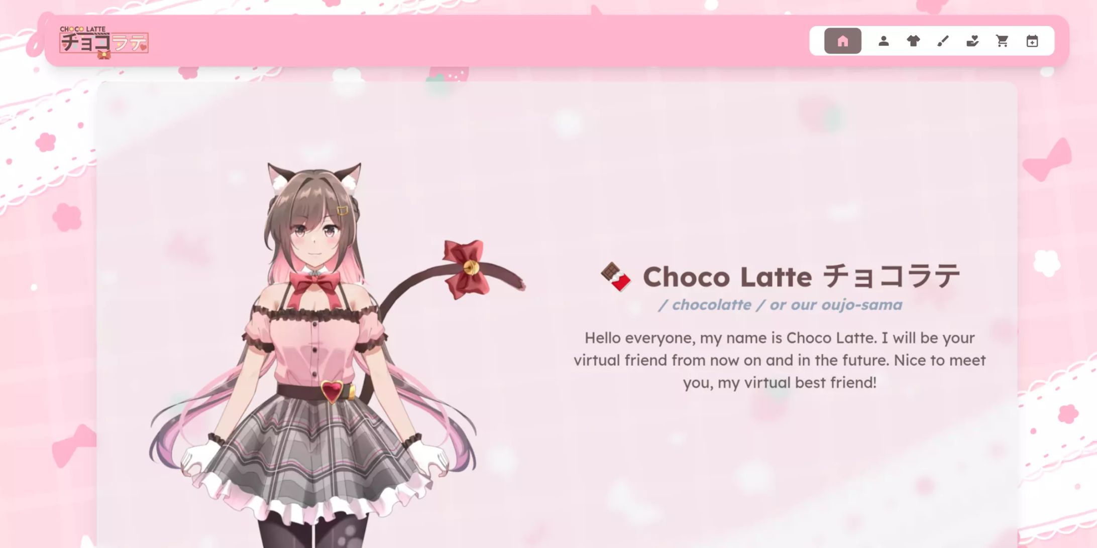 🍫 Choco Latte's website-1