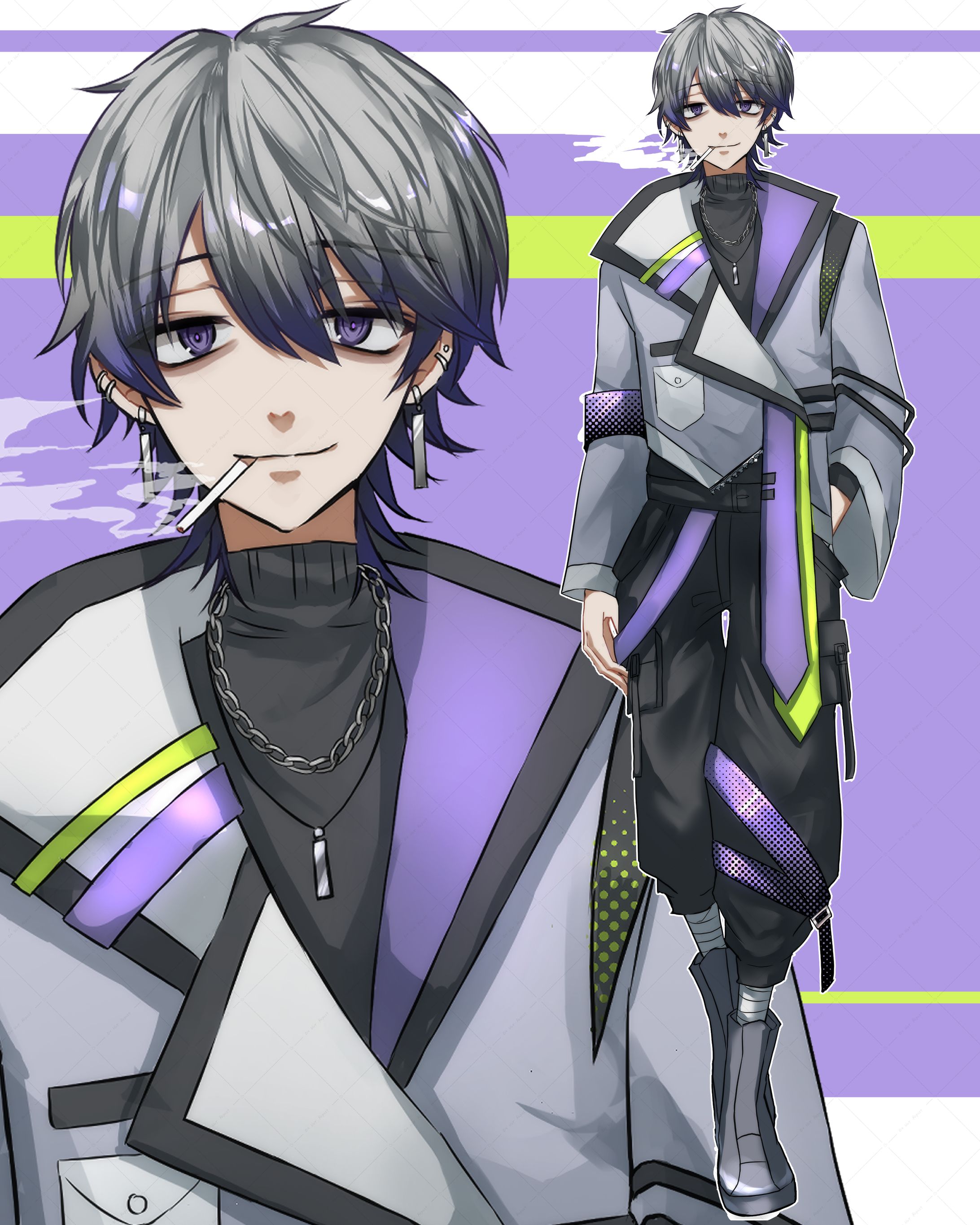 焼きちゃん様 立ち絵イラスト-1