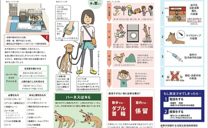 野犬のトリセツ、脱走NG