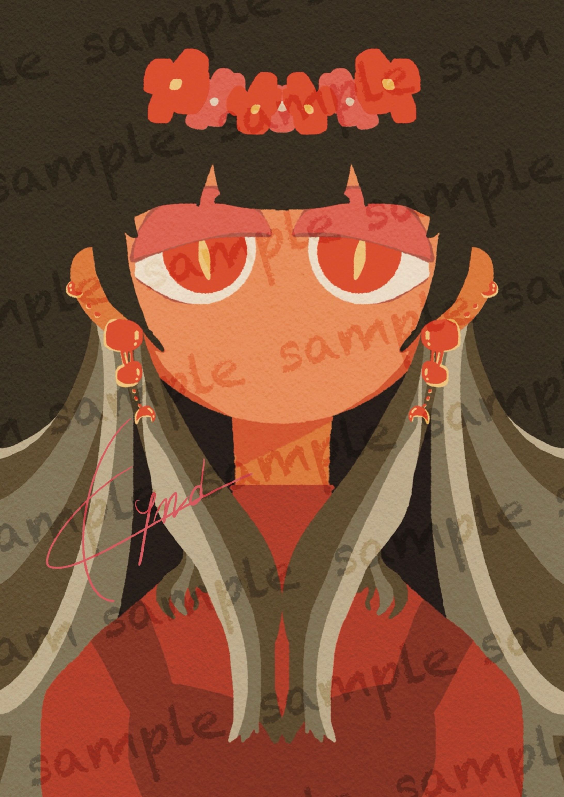 イラスト/バストアップ-1