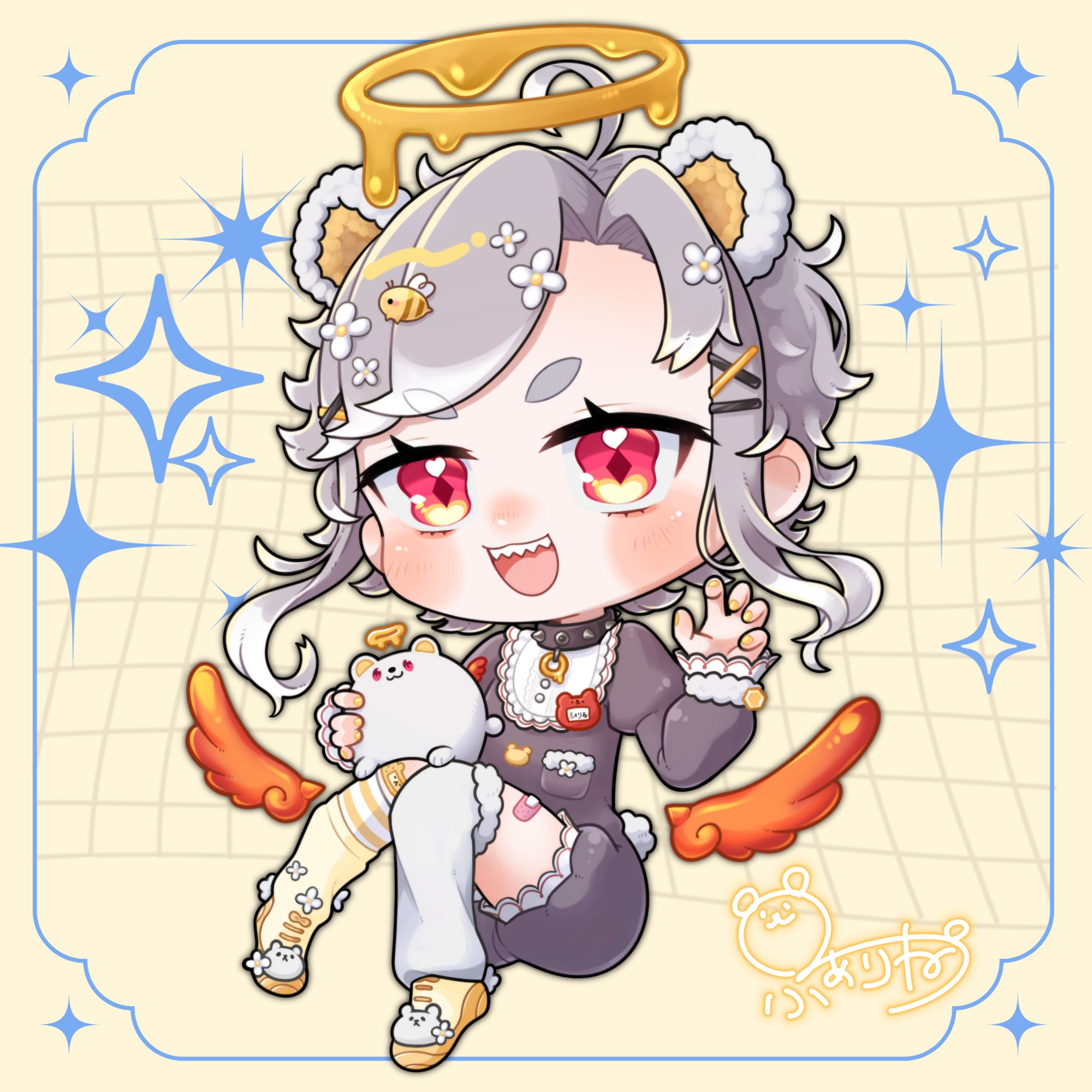 デフォルメと背景-1