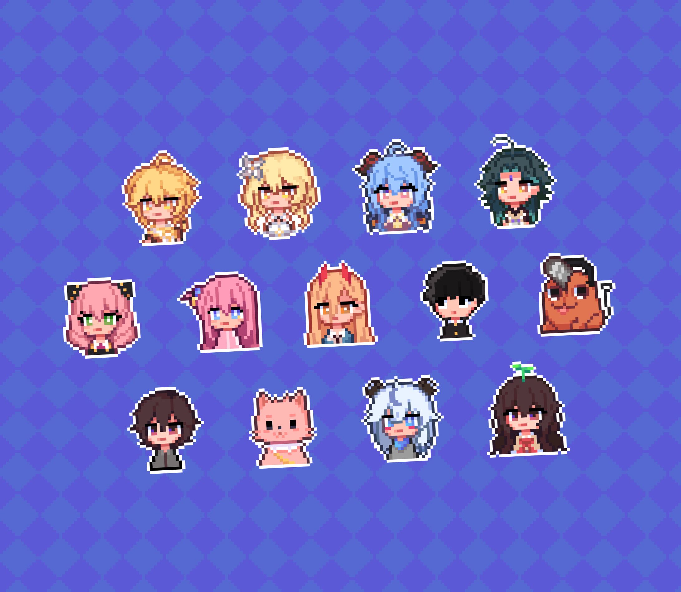 Pixel PNGTuber Characters-1