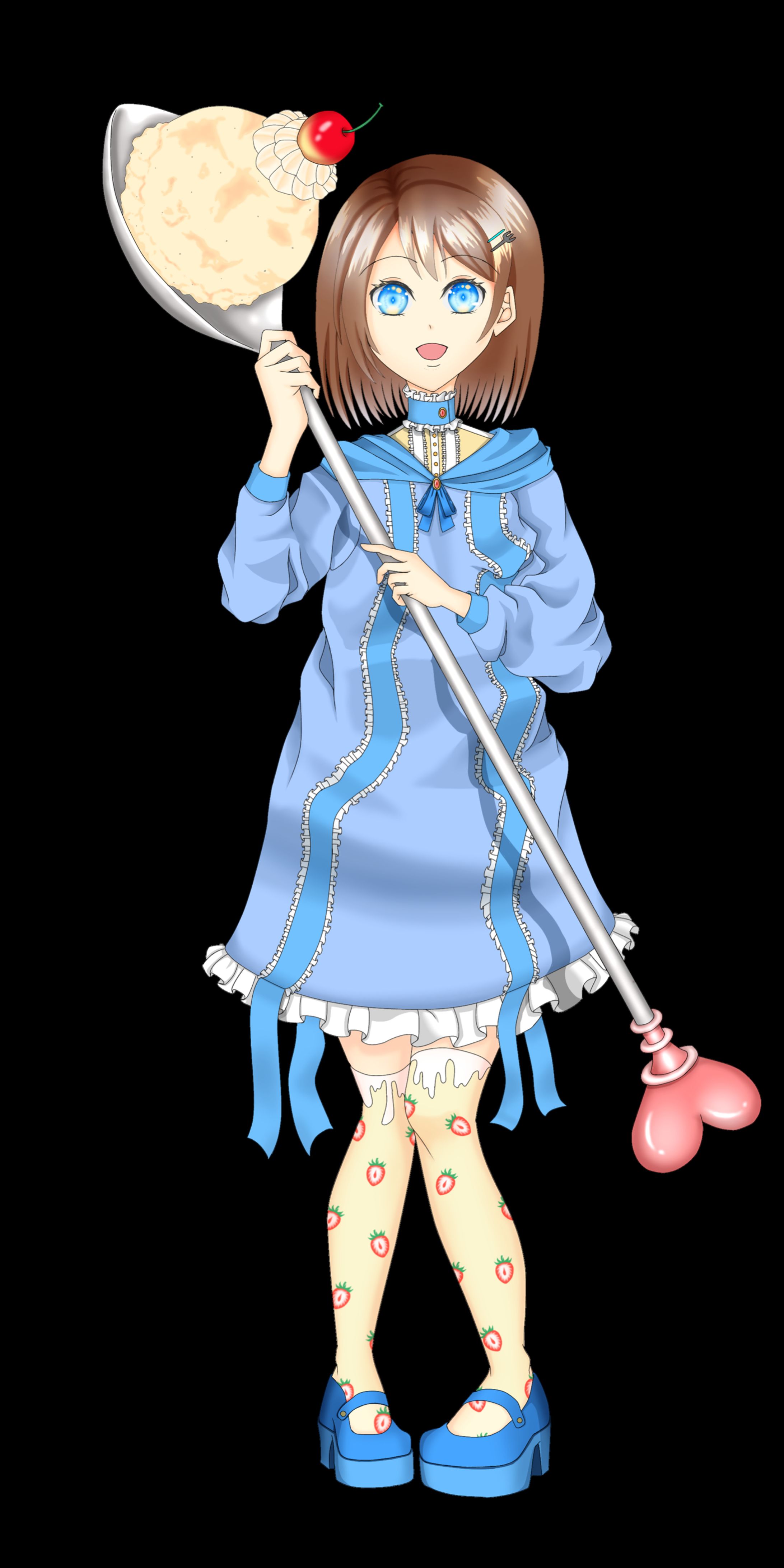 お菓子の女の子-1