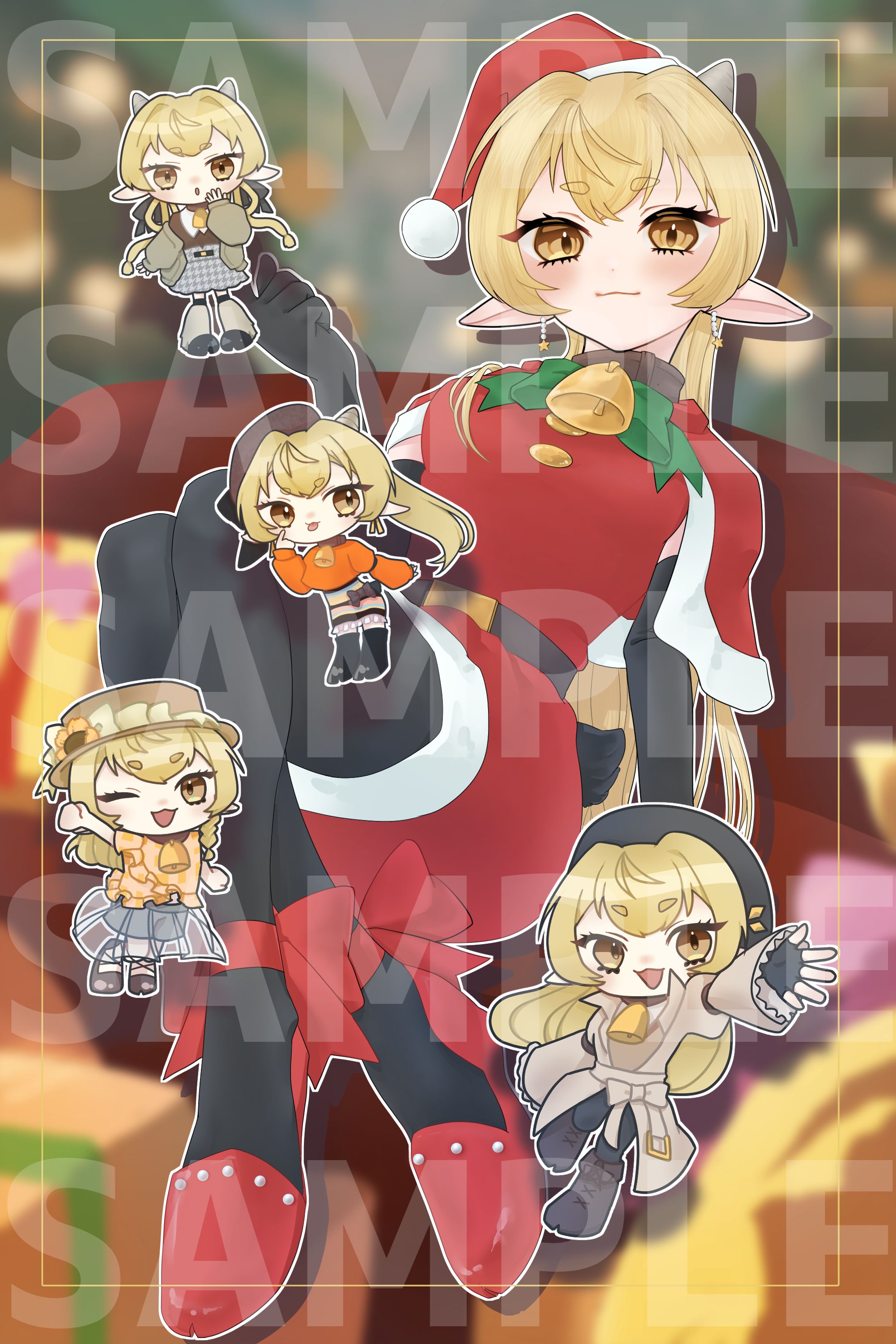IRIAM活動用一枚絵 クリスマス-1