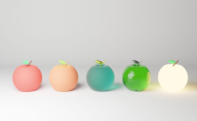 立ち絵など、blender
