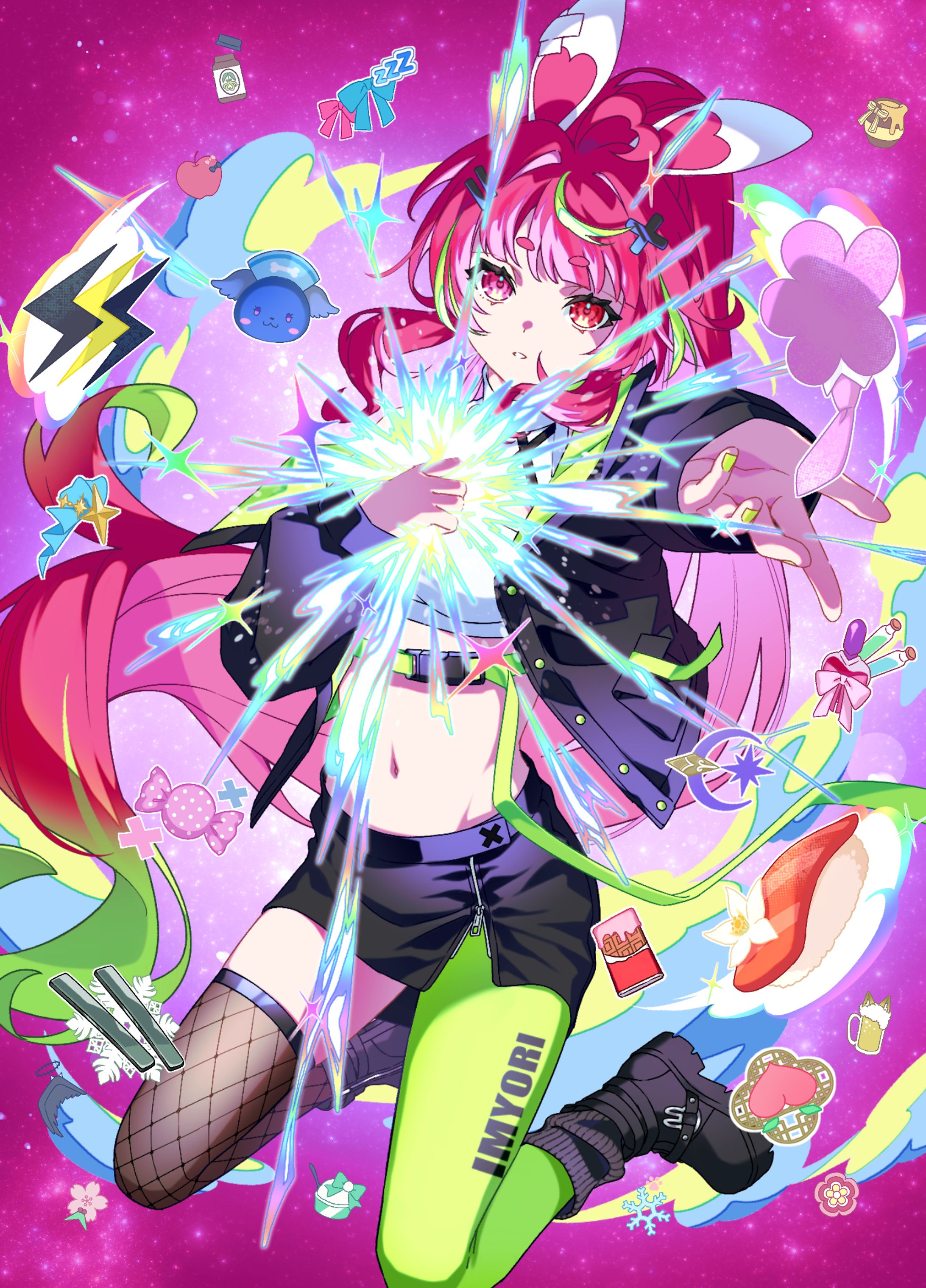 乃羽兎いみょり様グッズ用イラスト-1